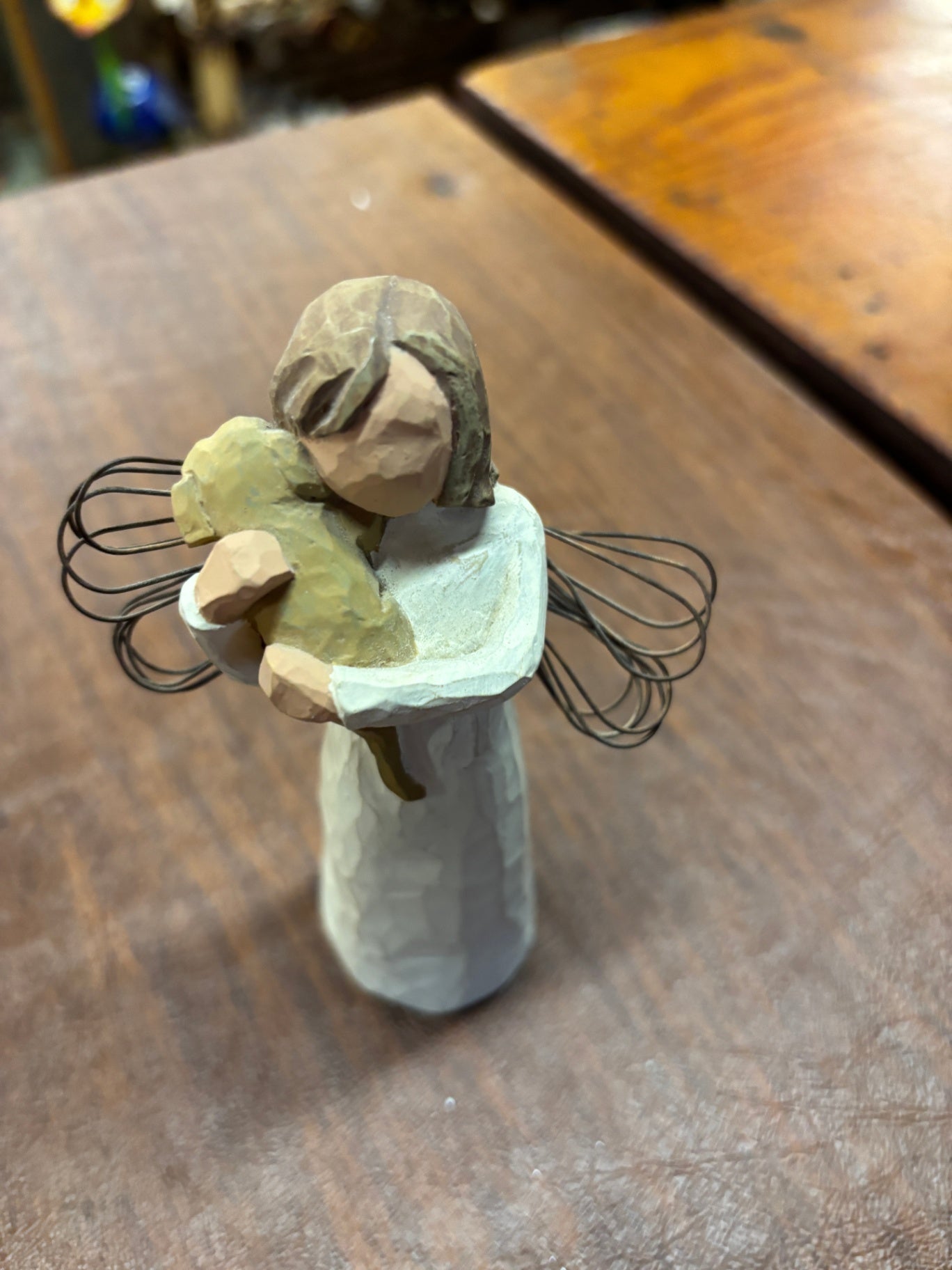 Willow Tree Angel of Friendship DEMDACO Figurine Girl with Puppy