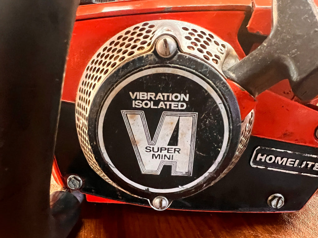 HOMELITE SUPER MINI WITH VIBRATION ISOLATION ORIGINAL RUNS