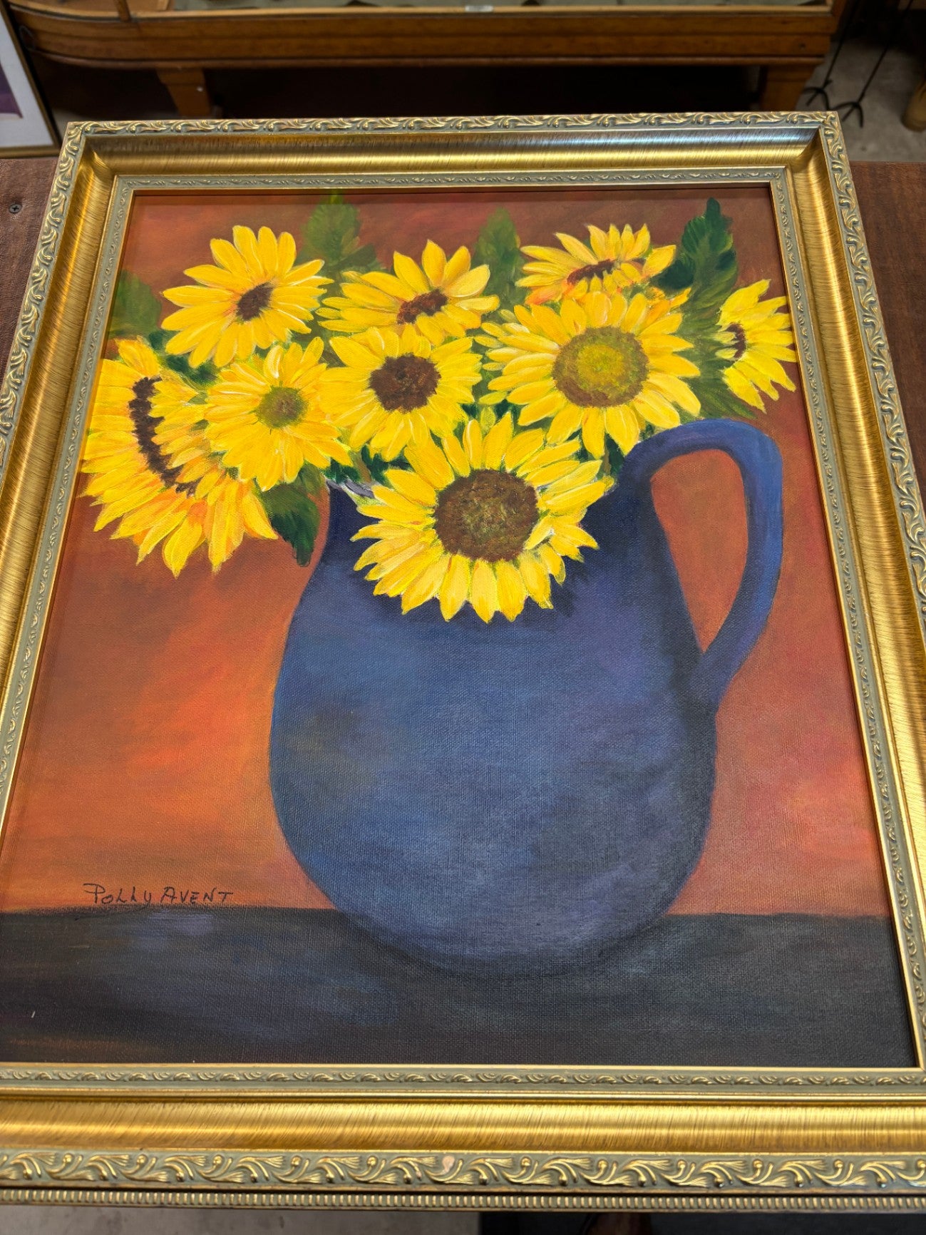 Sunflower painting
