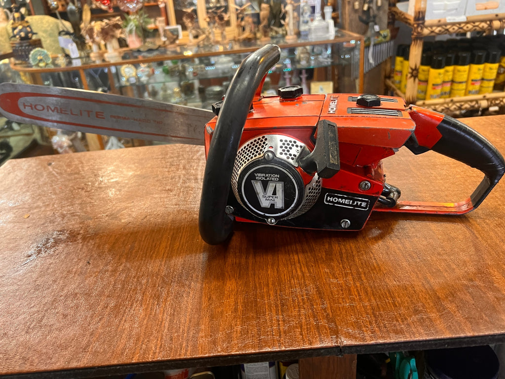 HOMELITE SUPER MINI WITH VIBRATION ISOLATION ORIGINAL RUNS