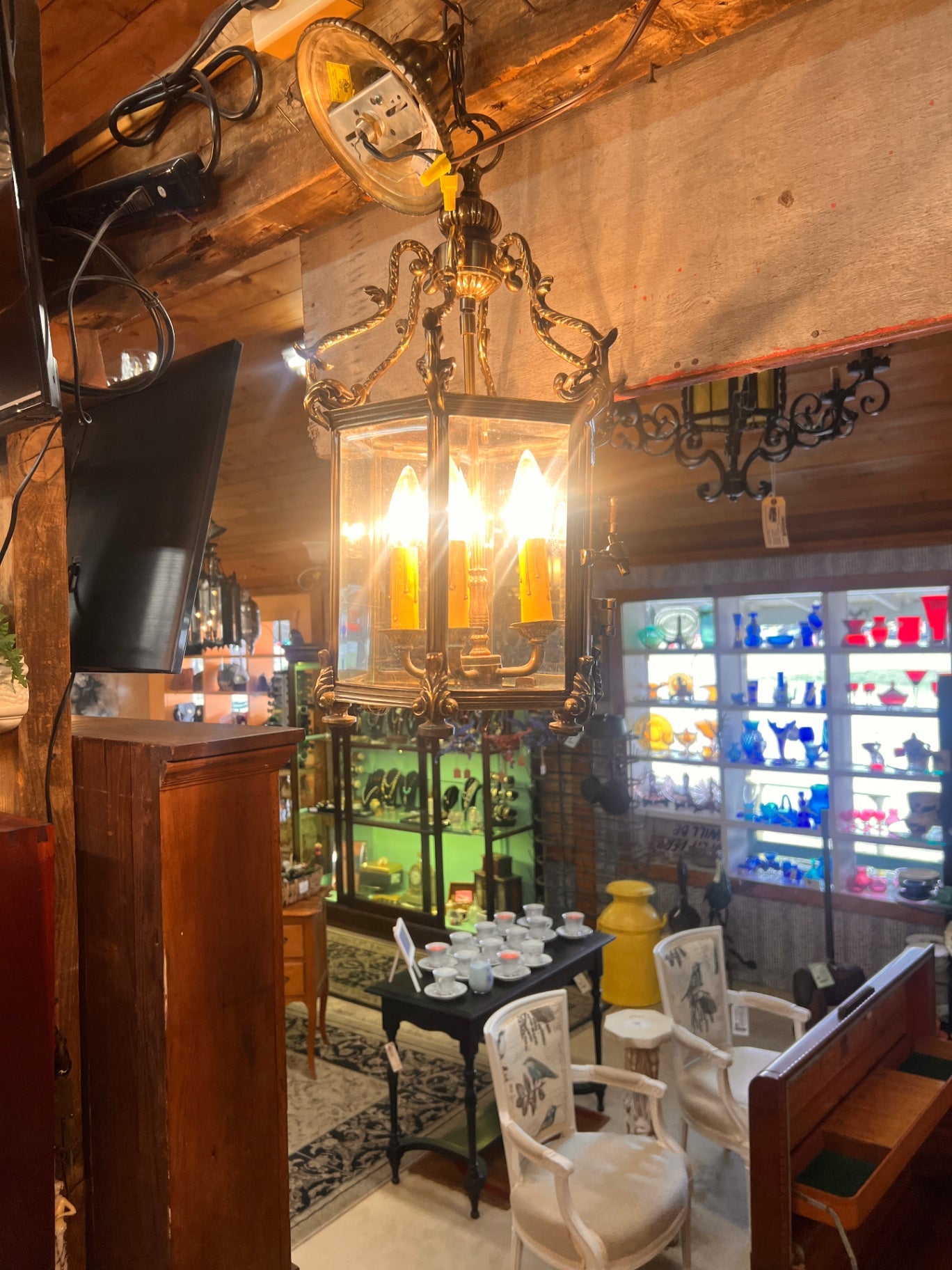 H.A. Framburg & Co. Model 1783 Brass Chandelier