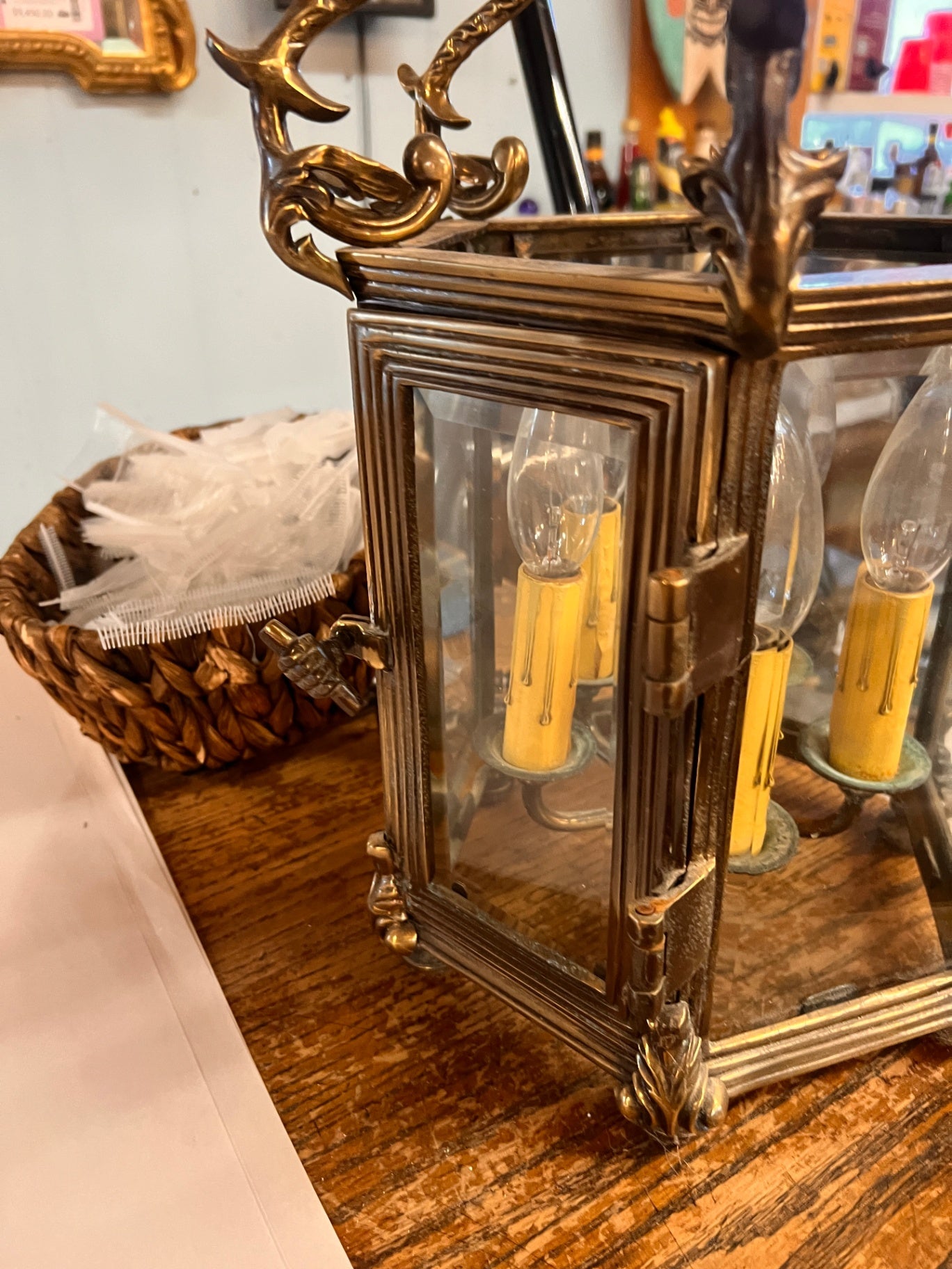 H.A. Framburg & Co. Model 1783 Brass Chandelier