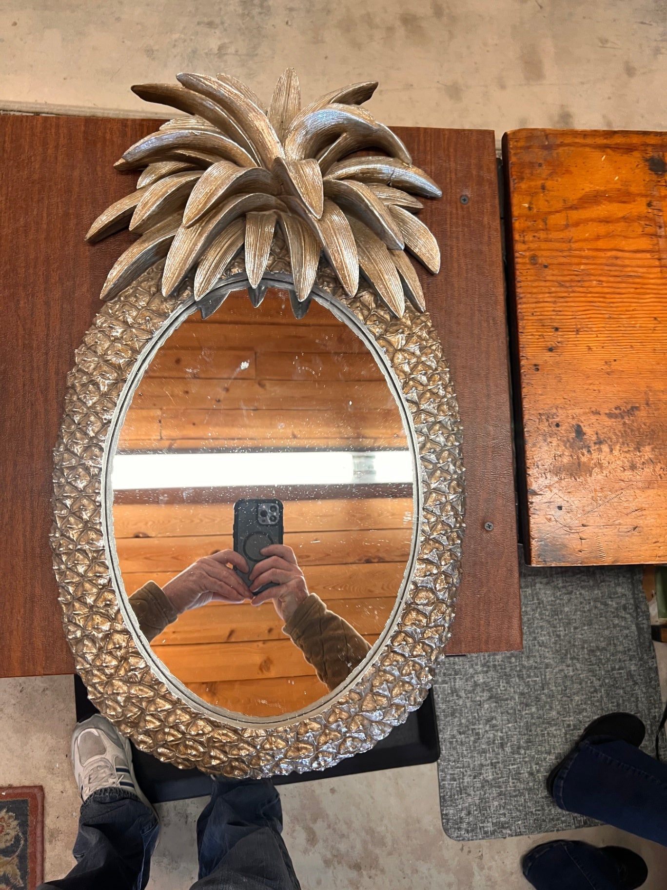 Pineapple Mirror