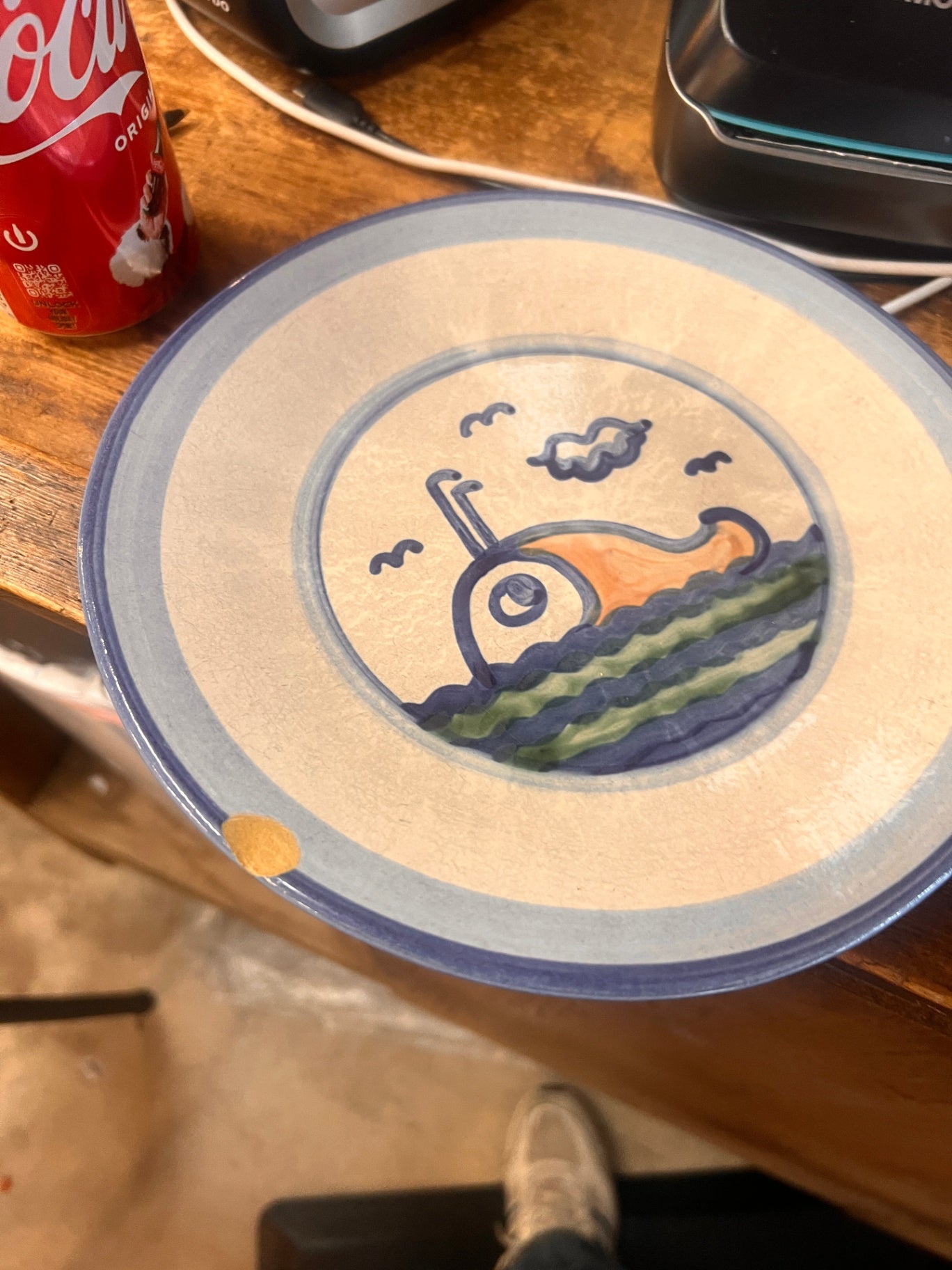 MA Hadley Chipped Plate