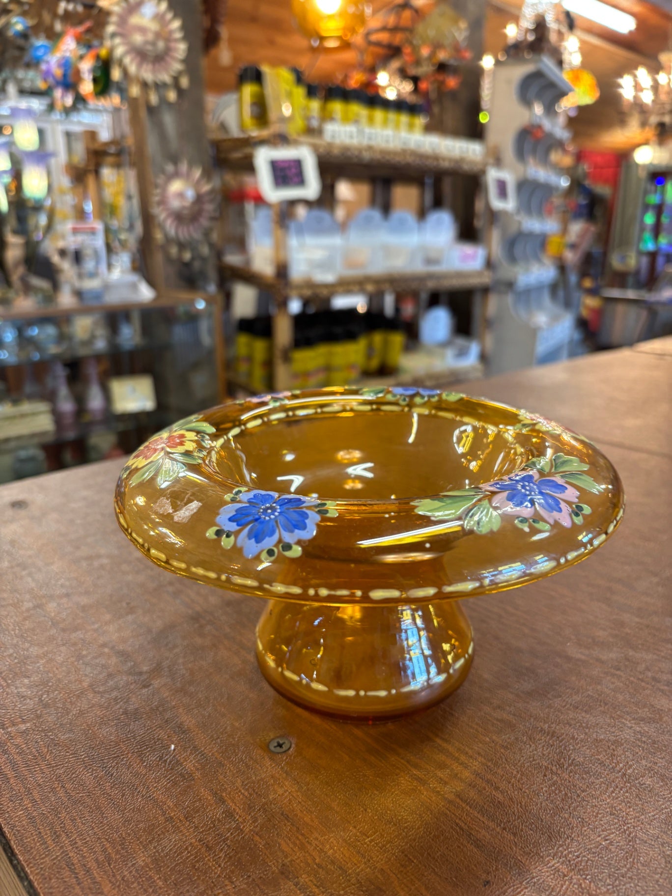 Yellow Glass Centerpiece Bowl Regular price$9.00 USD  Sold out