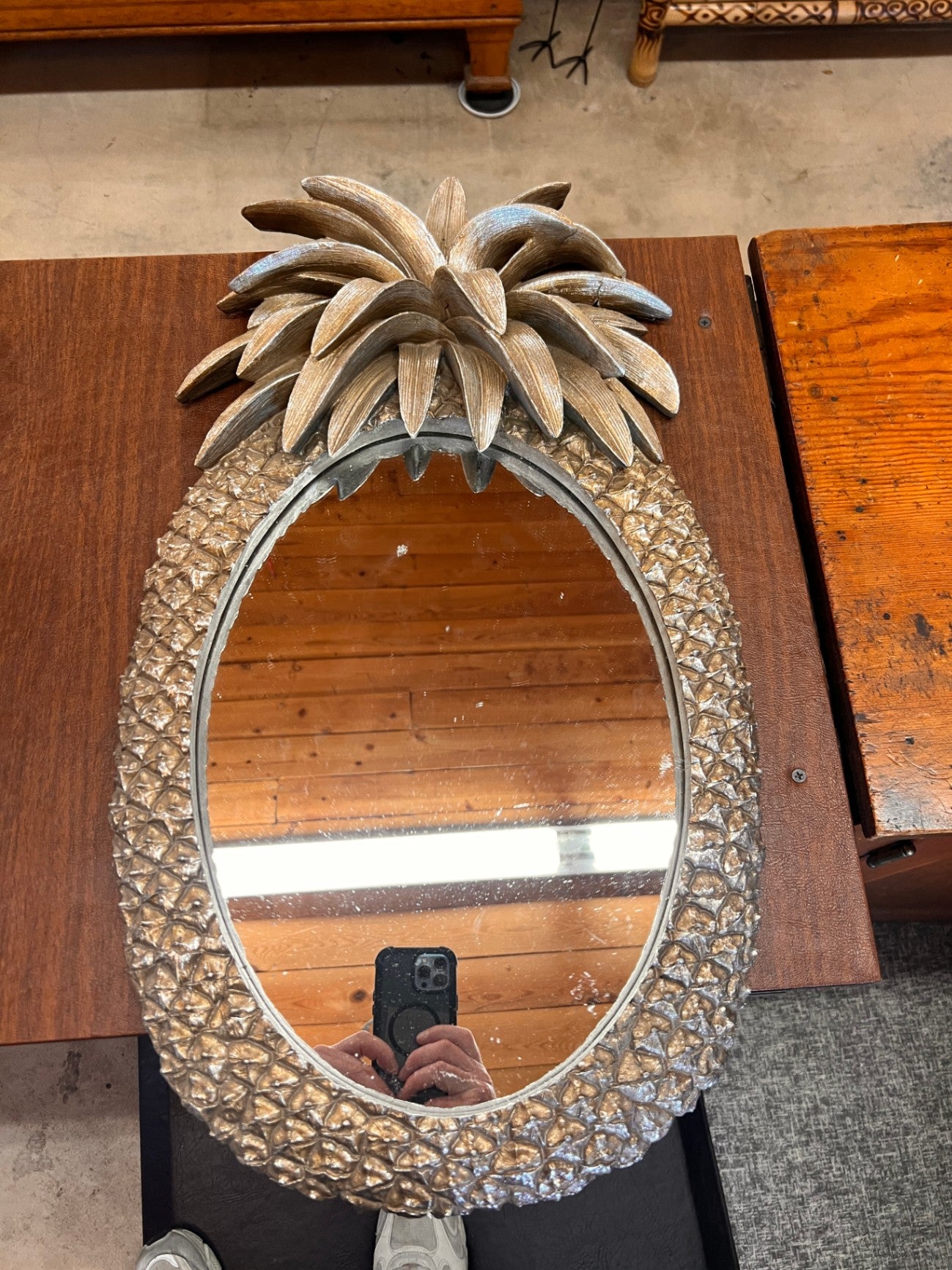 Pineapple Mirror