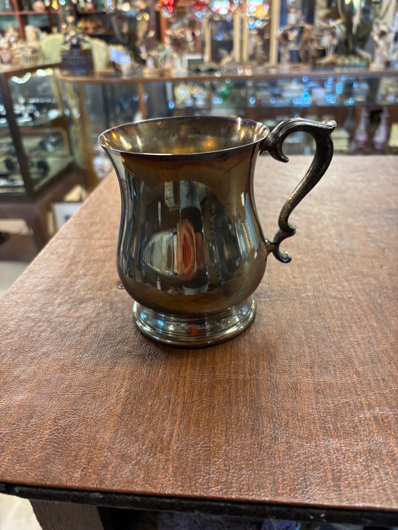 Silverplate Tankard