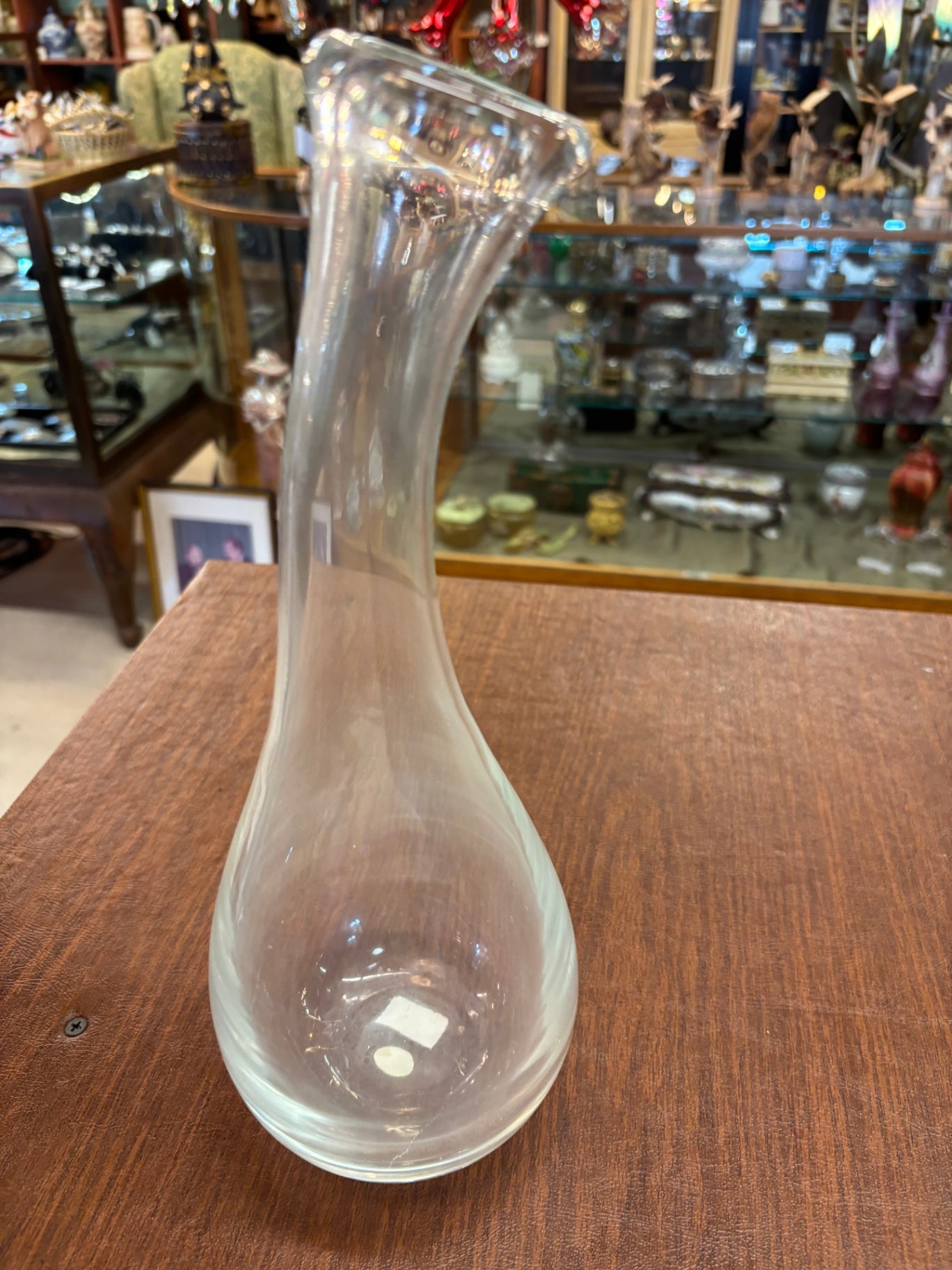 Clear Glass Bud Vase