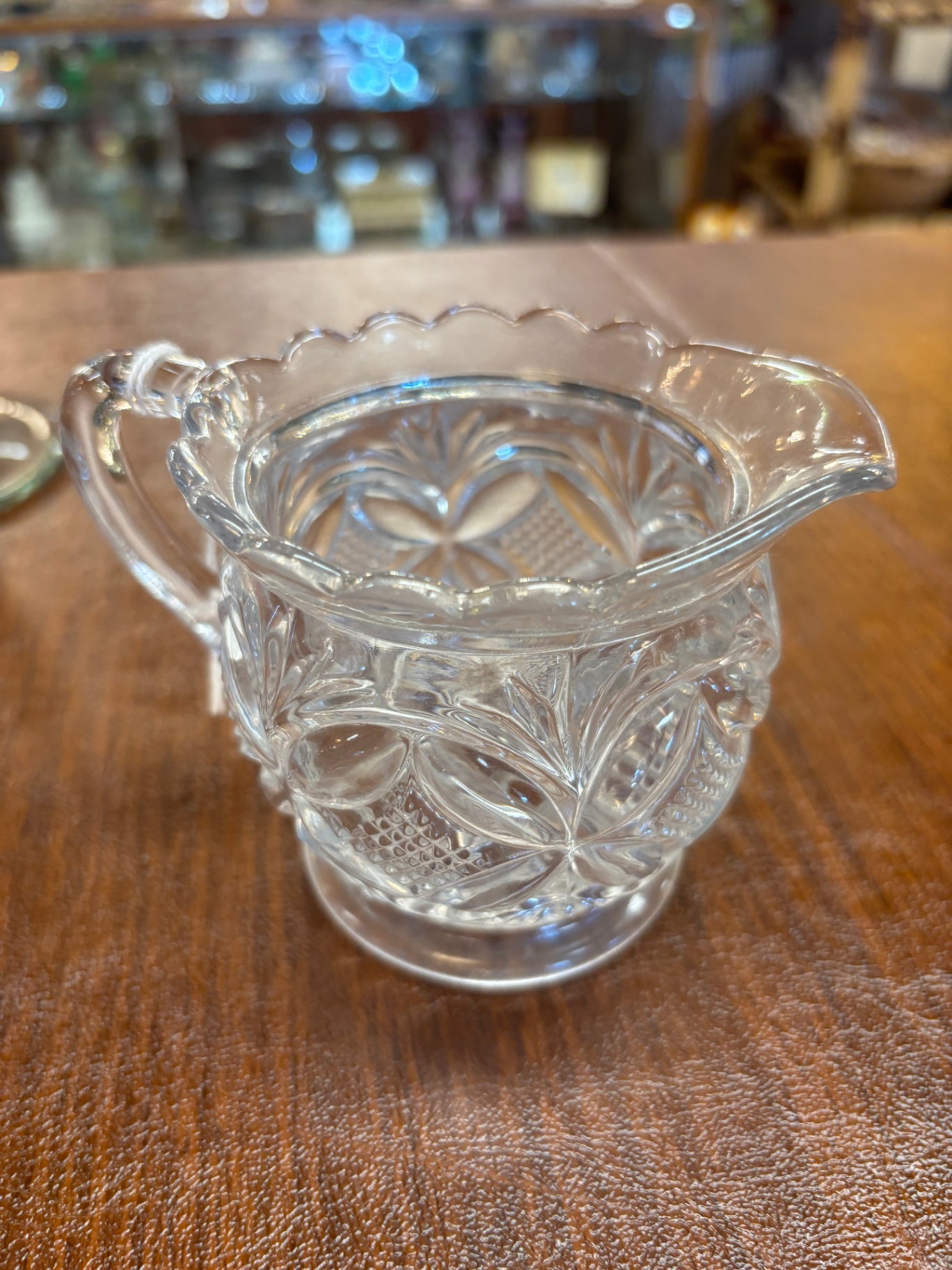 Vintage Glass Creame