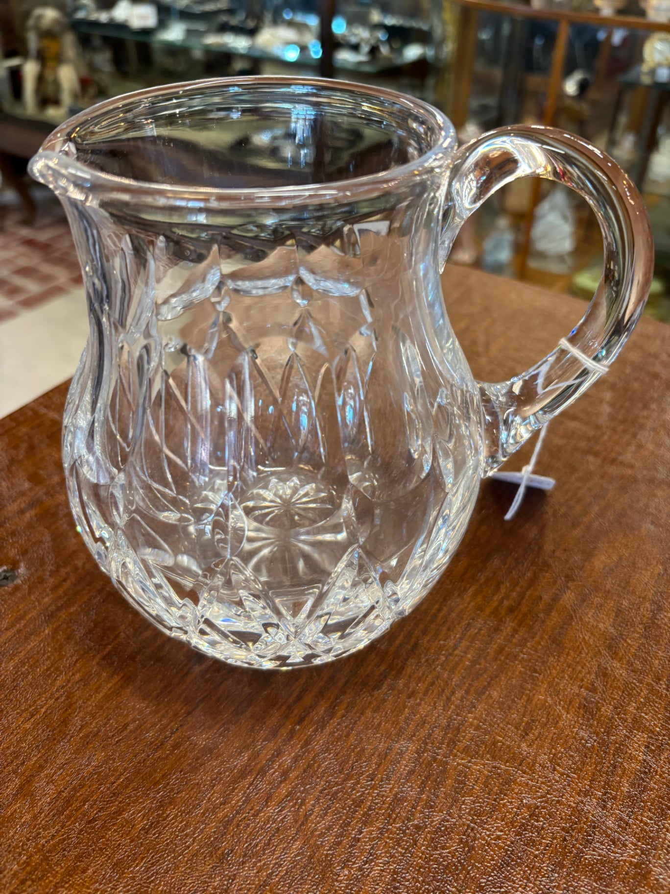 Clear Glass Pitcher