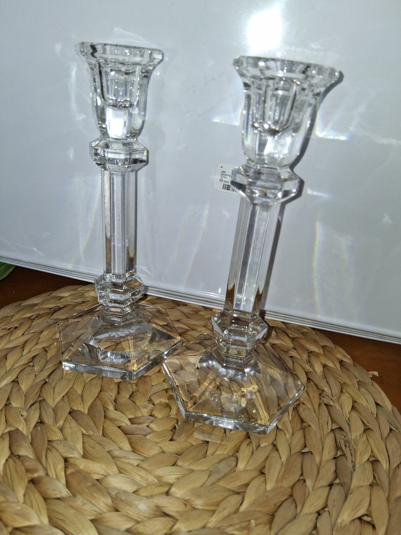 Oslo by Tuscany crystal candlestixs dsc