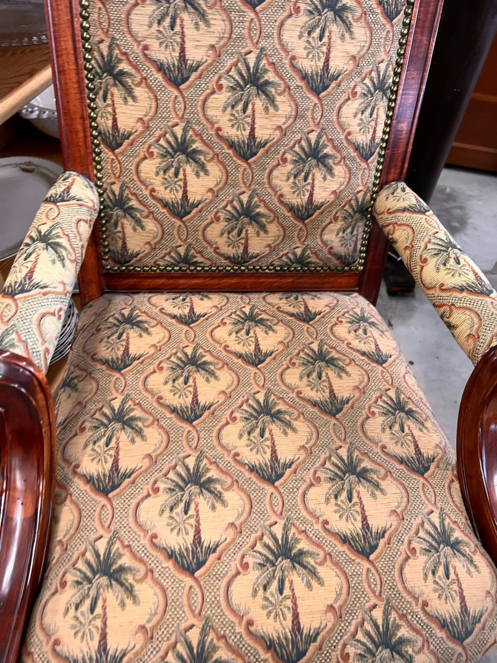 Vintage Palm Tree Task/Office Chair