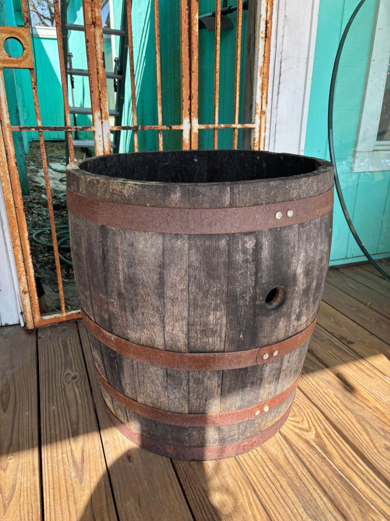 Barrel Planter