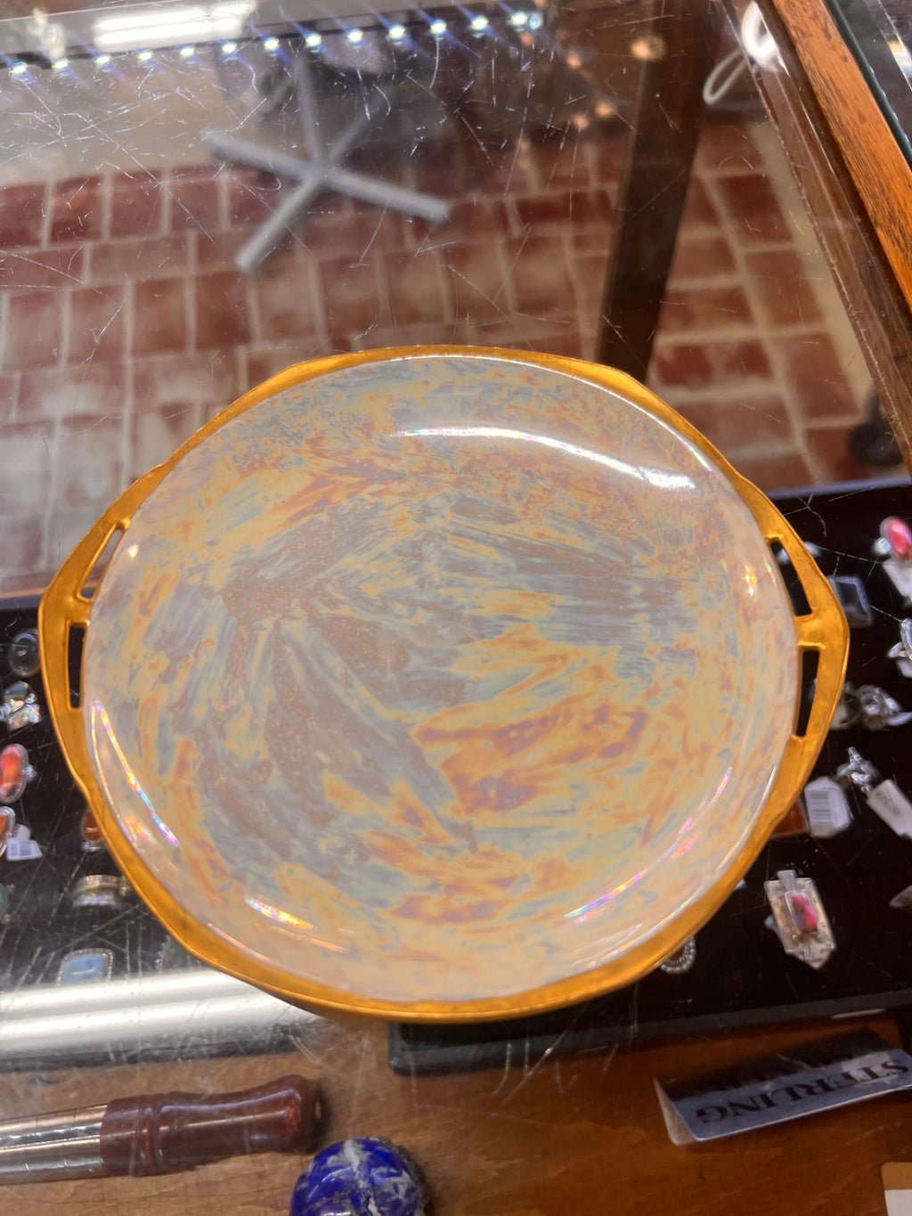 Bavarian Lusterware Small Plate