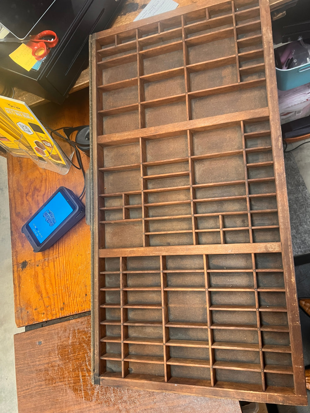 Printer Box Measuring 32" x 16"