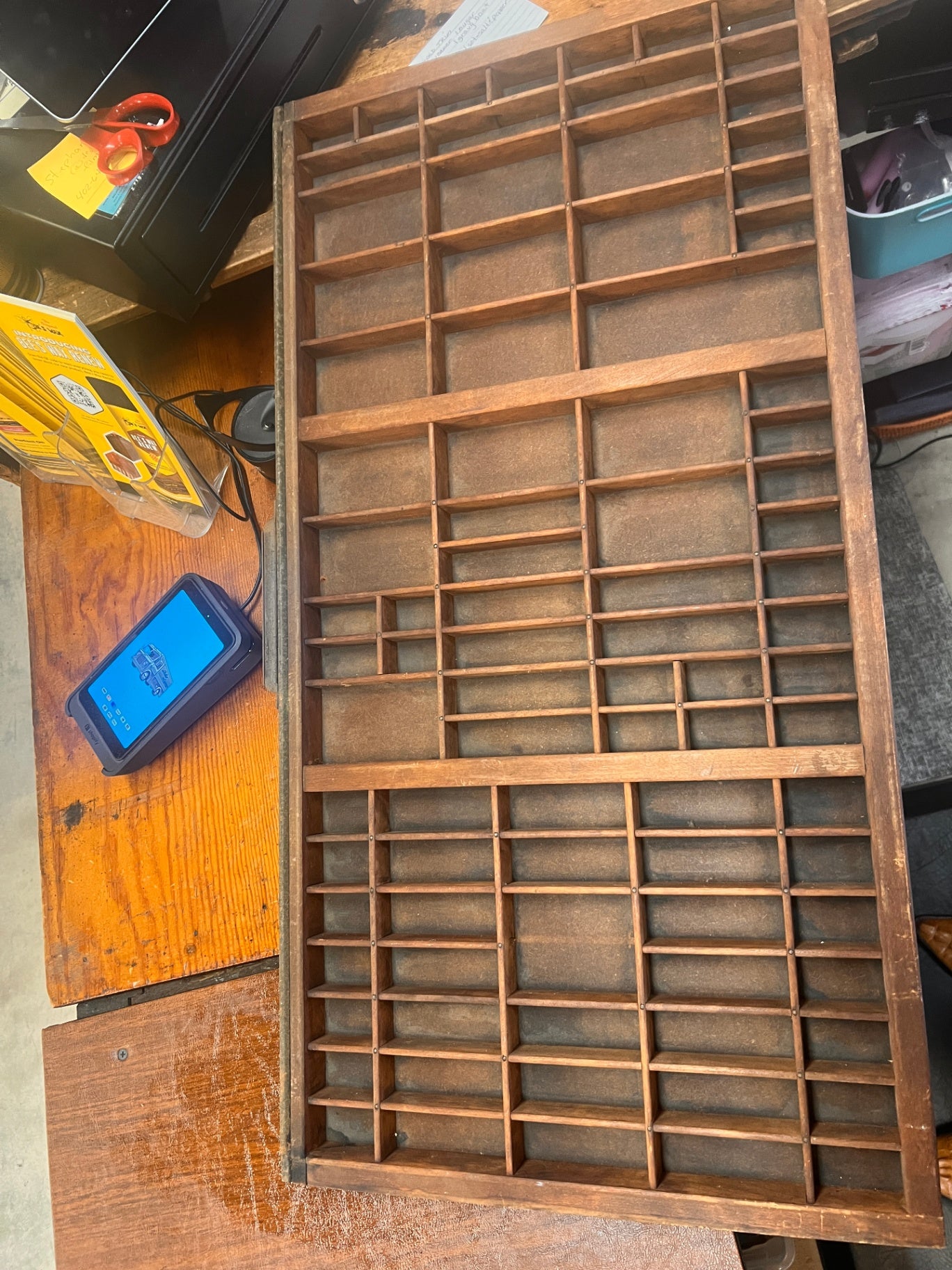 Printer Box Measuring 32" x 16"