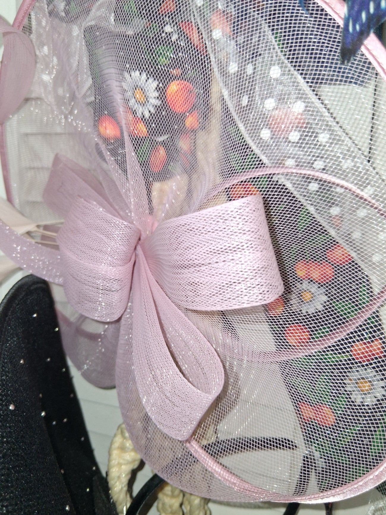 Fascinator pink dsc