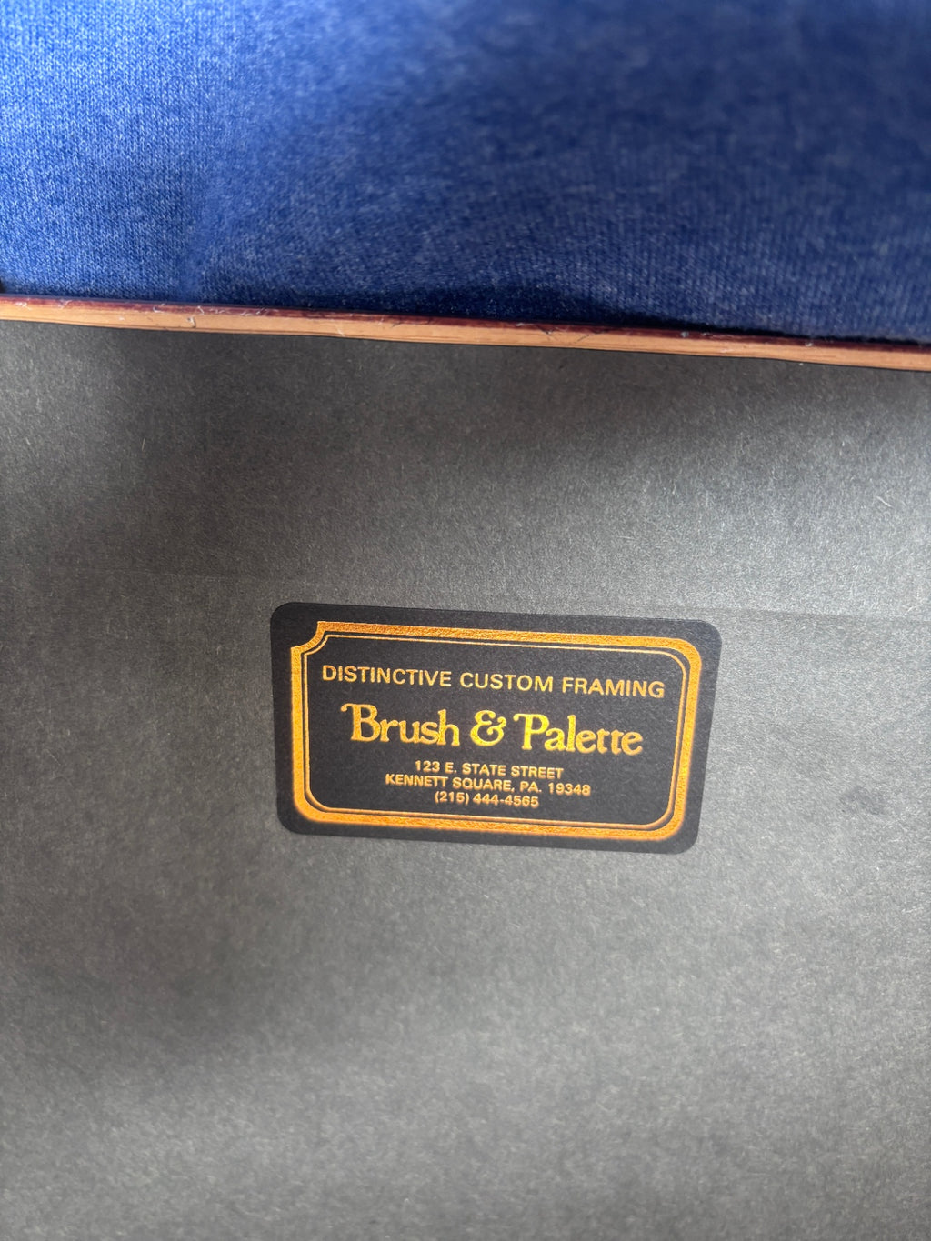 Large Framed Chinese Silk Art 