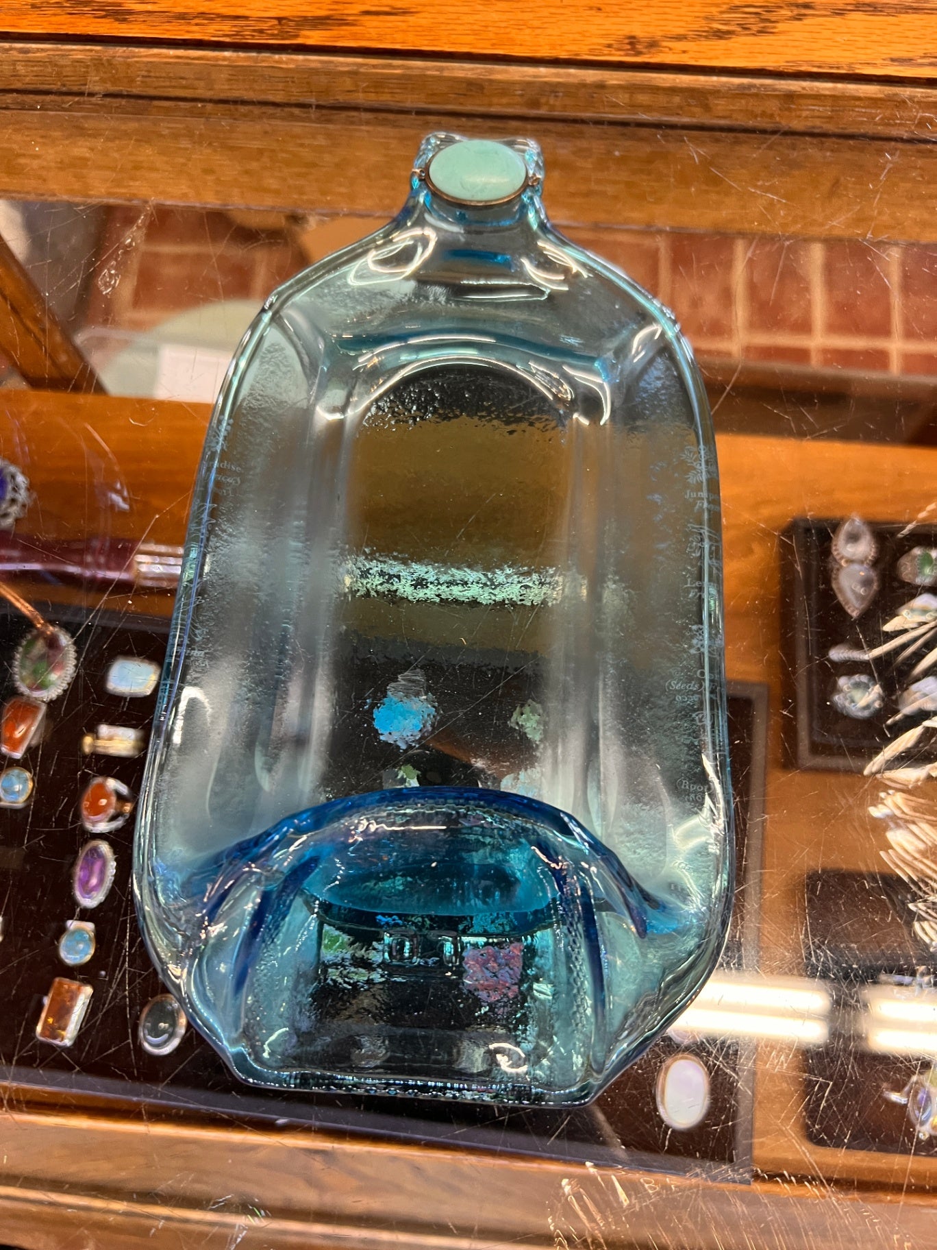 Flattened Bottle Spoon Rest