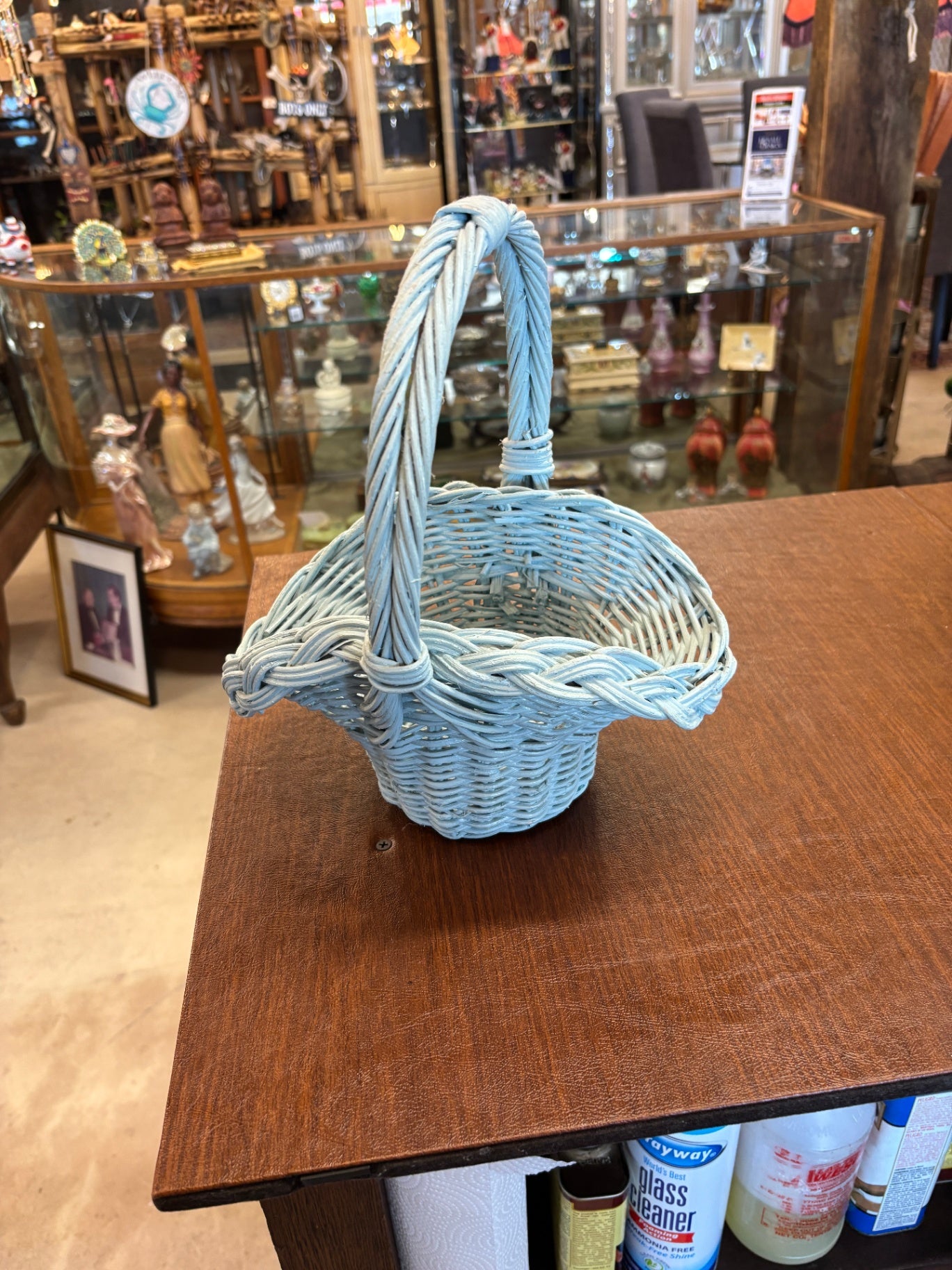 Small Blue Basket