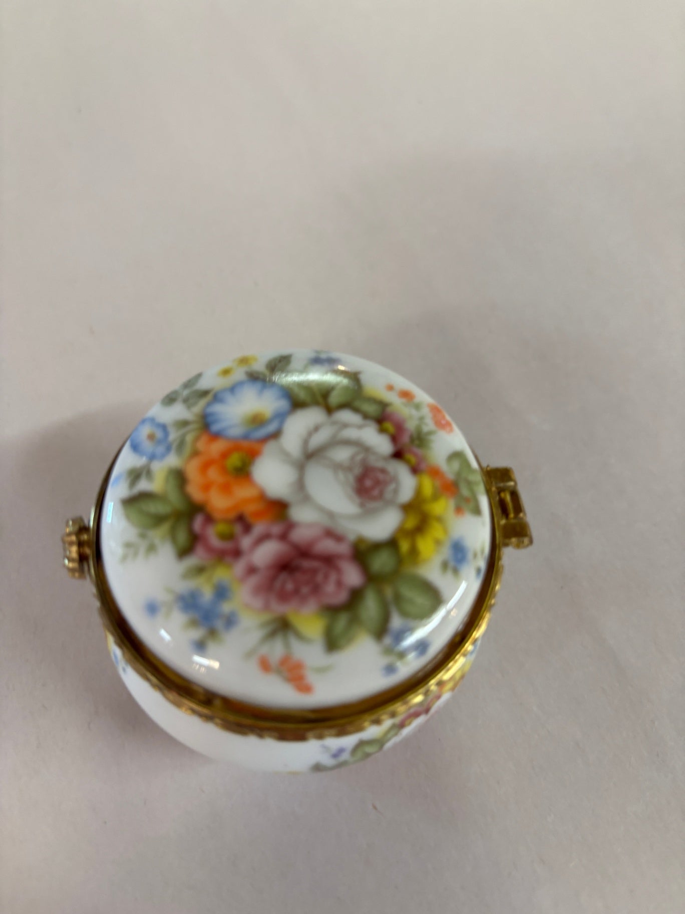 Porcelain Trinket Box