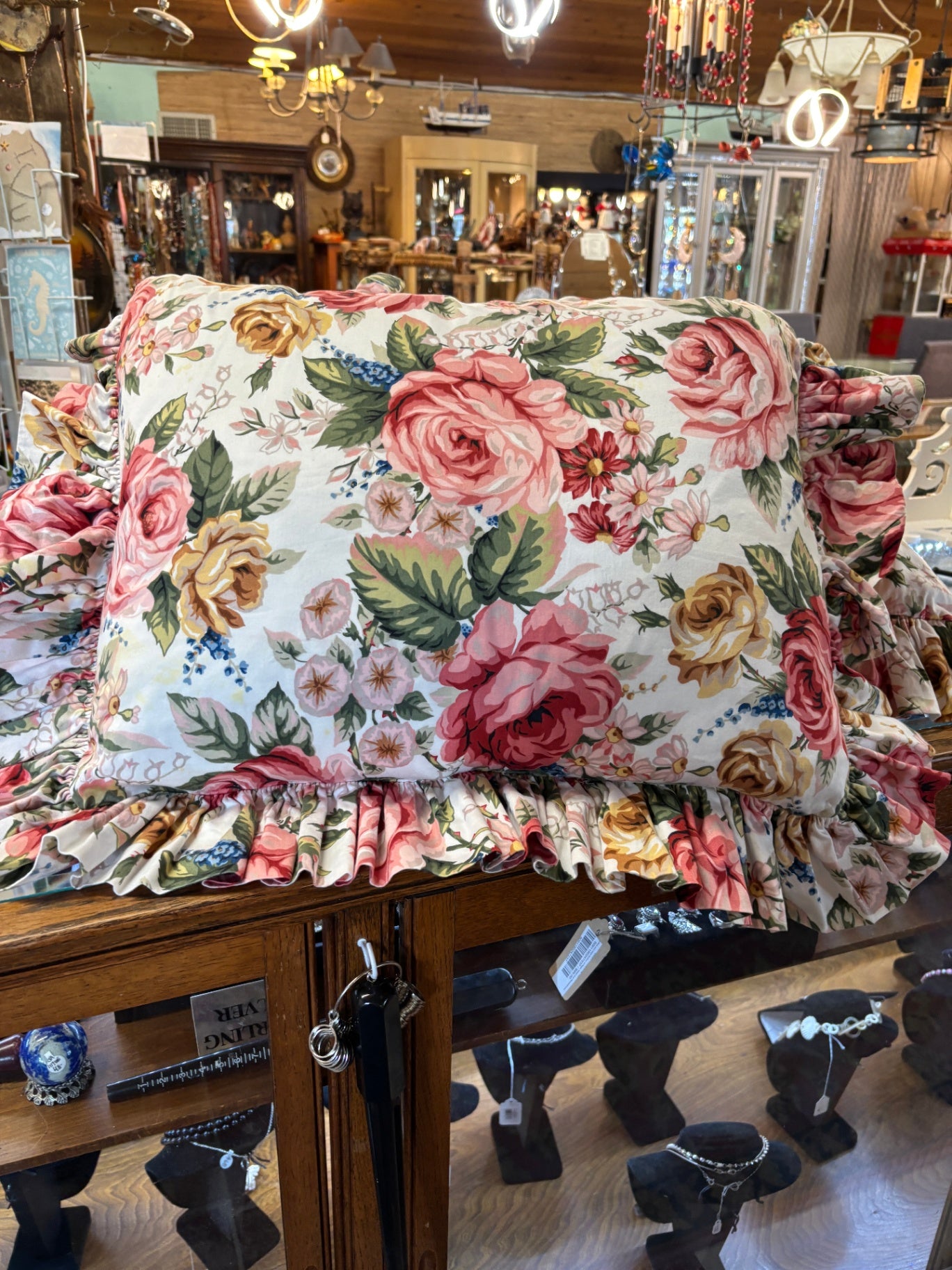 Pair of Floral Pillows