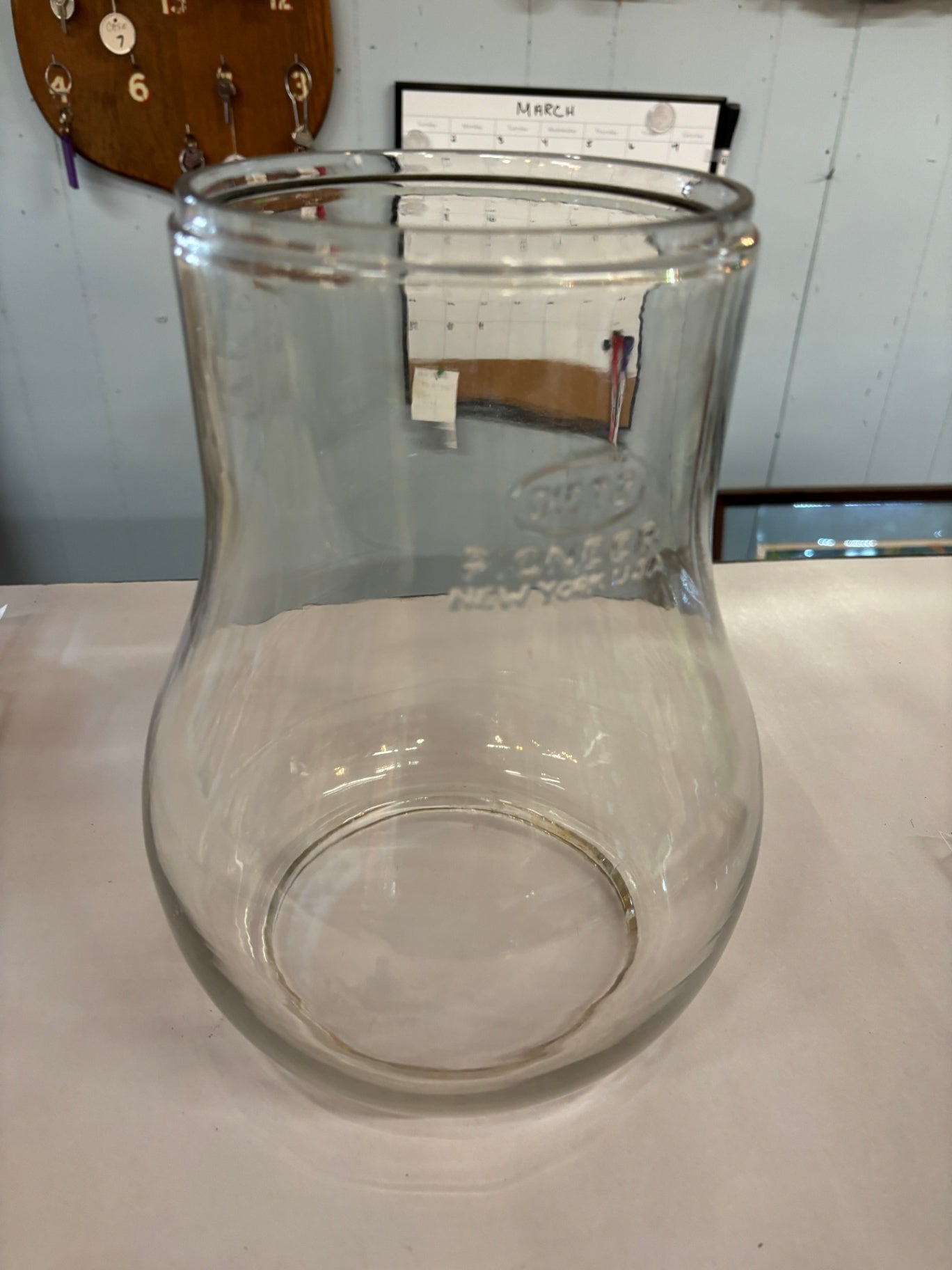 DIETZ PIONEER New York Antique STREET LIGHT OIL LAMP GLOBE SHADE