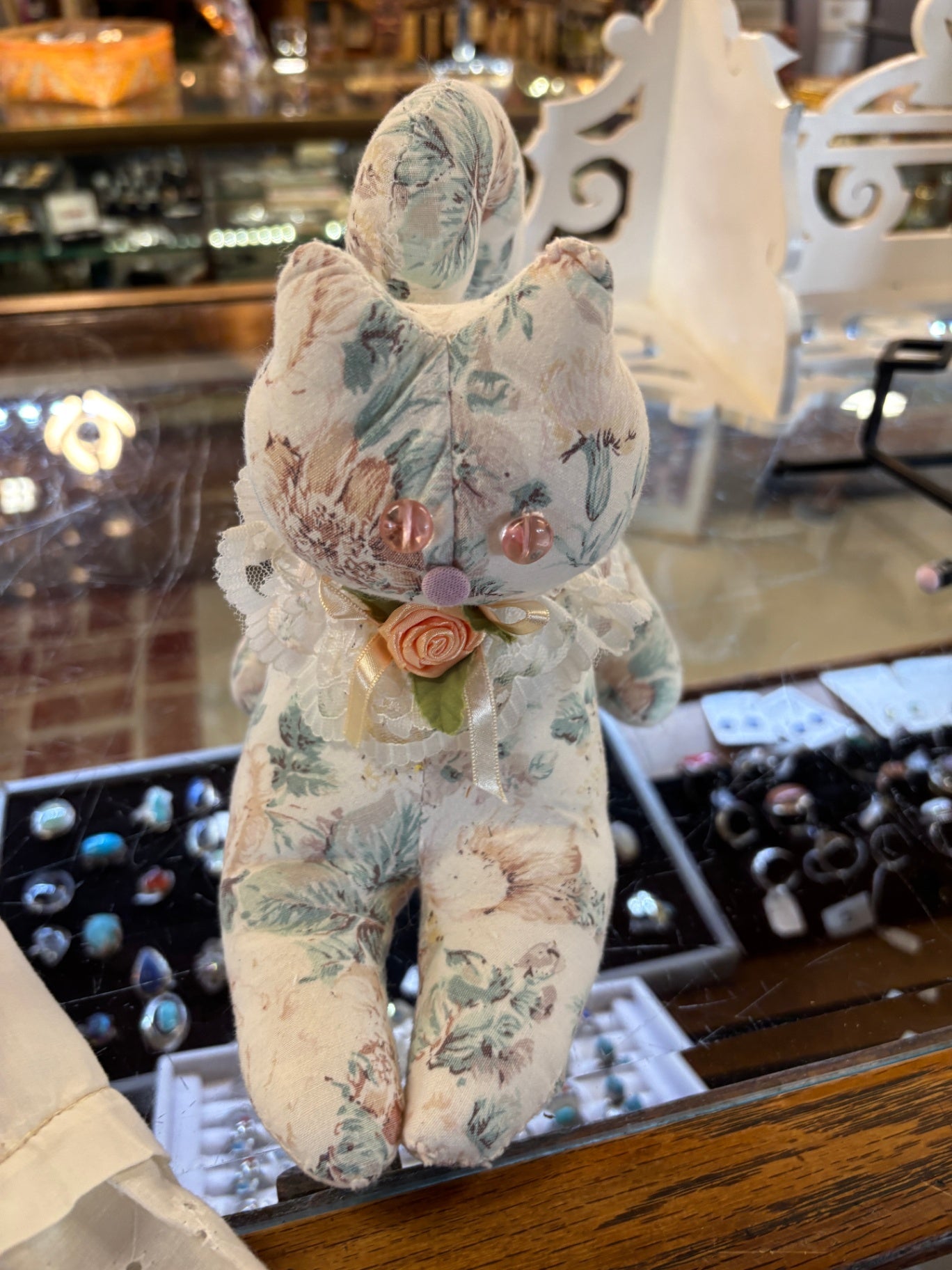 Handmade Cat Floral