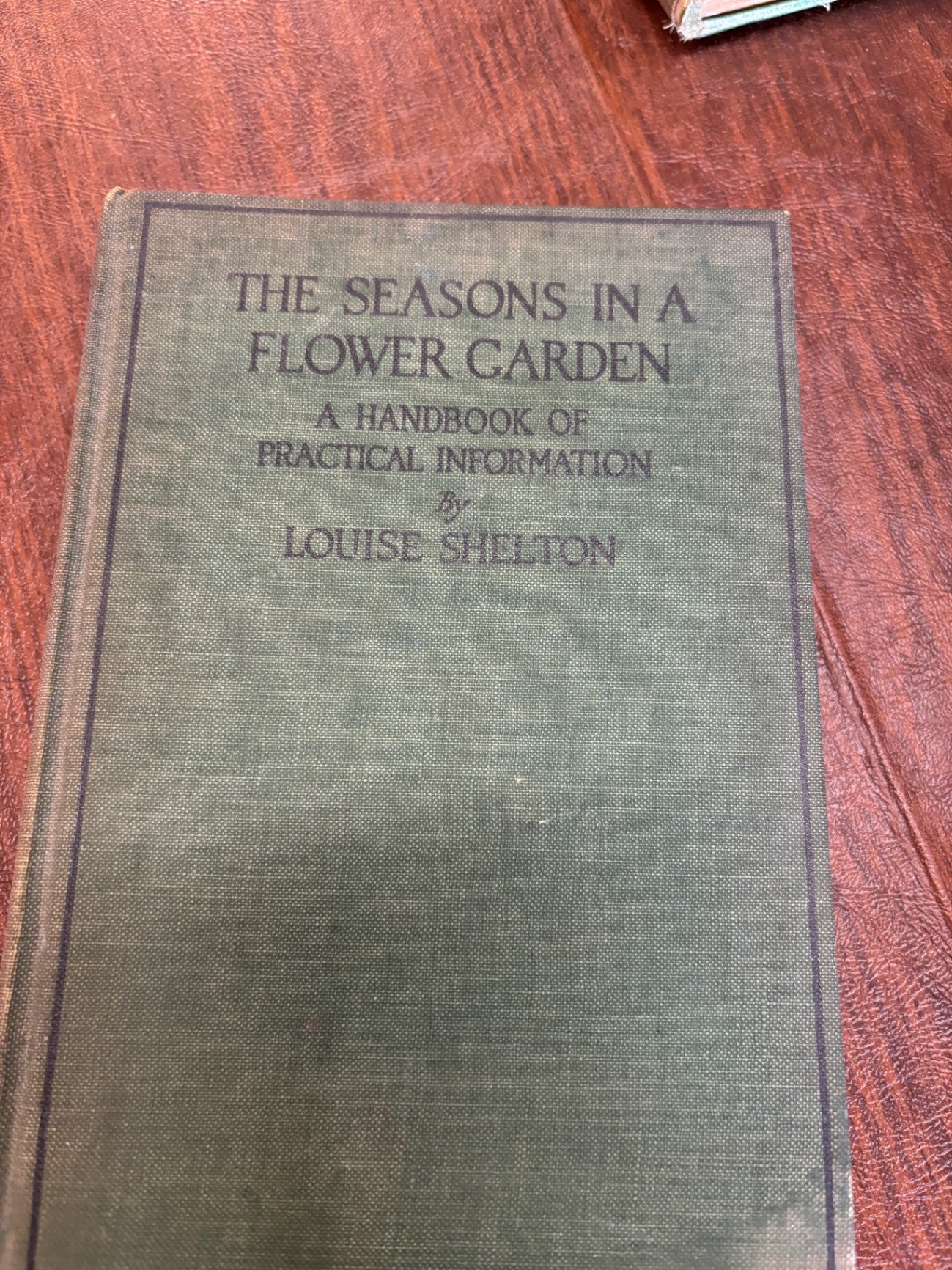 THE SEASONS IN A FLOWER GARDEN