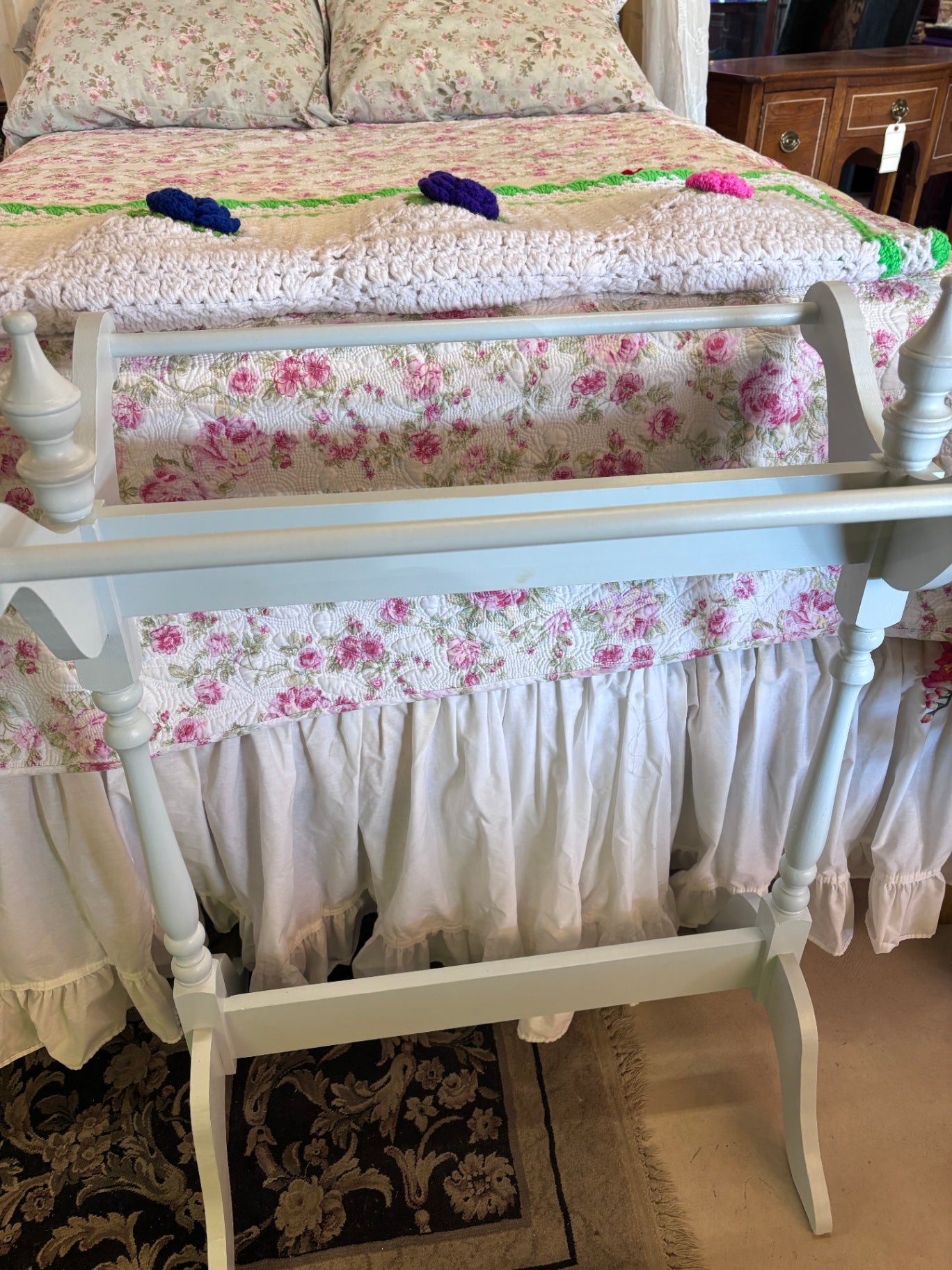 Solid Wood Quilt rack 