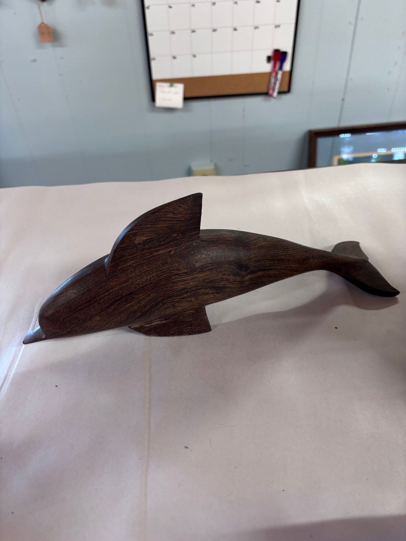 Wooden Carved Dolphin