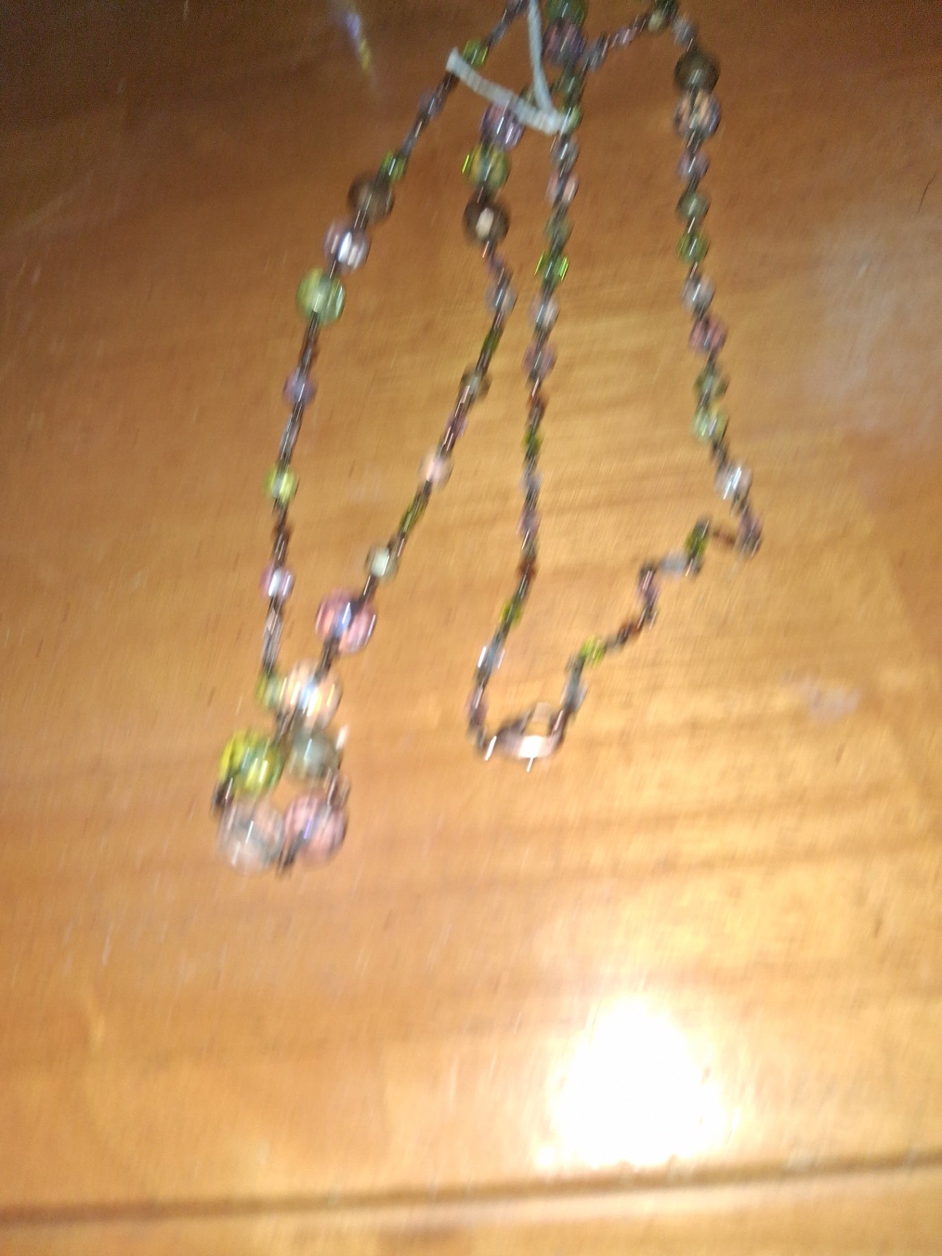 Necklace cut glass dsc