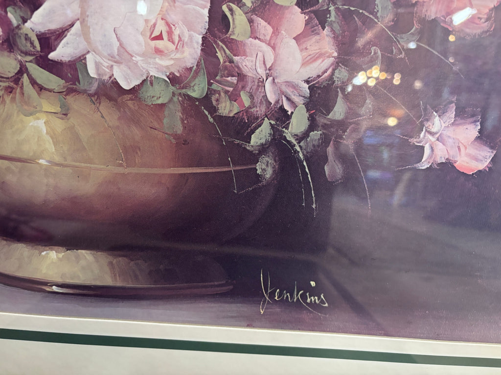 Pink Roses Print by Jenkins