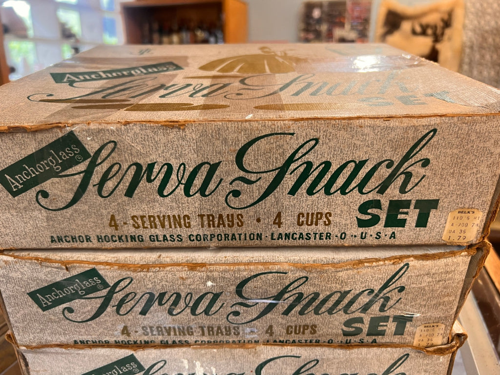 Anchorglass Serva Snack Set