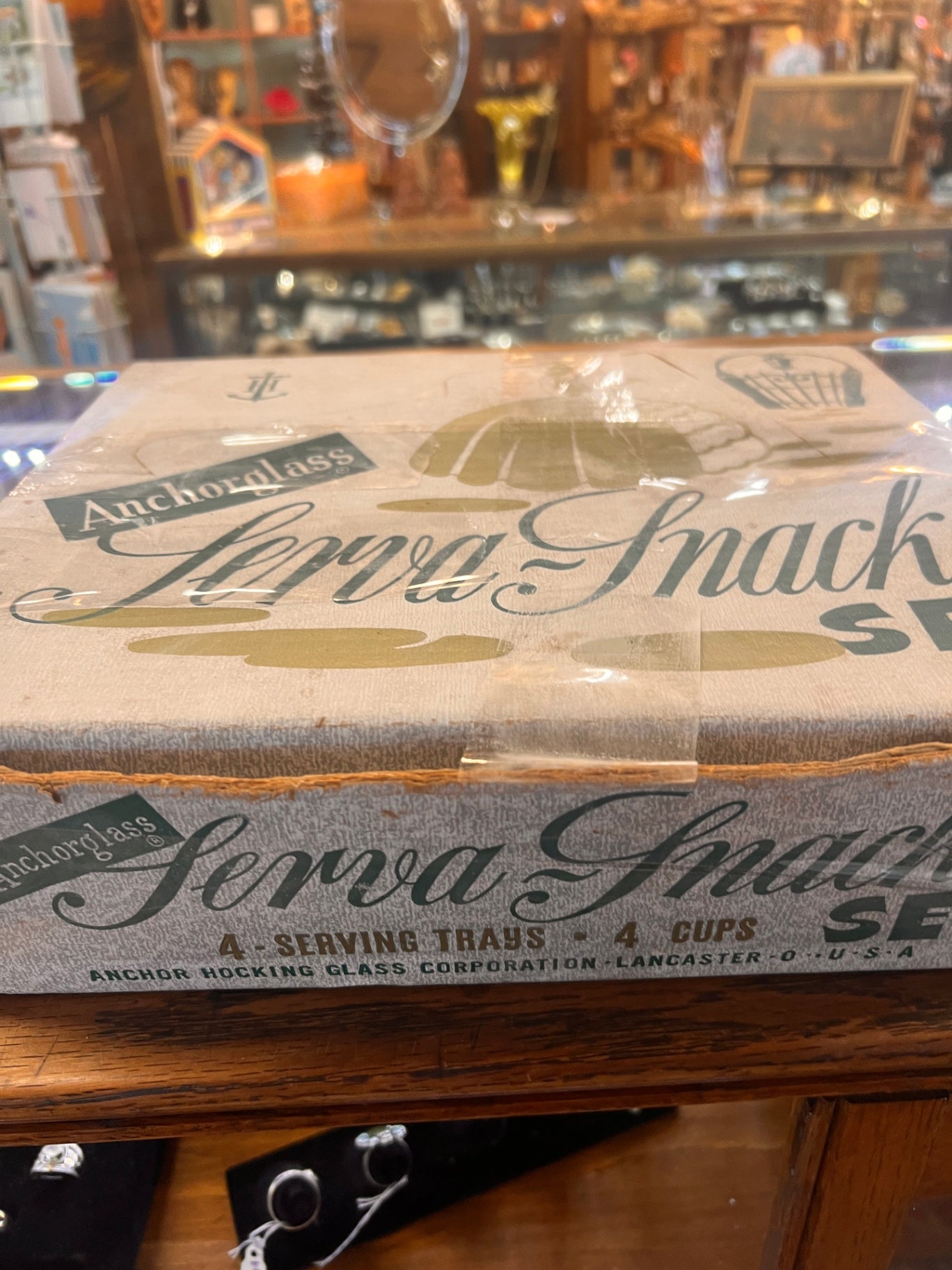 Anchorglass Serva Snack Set