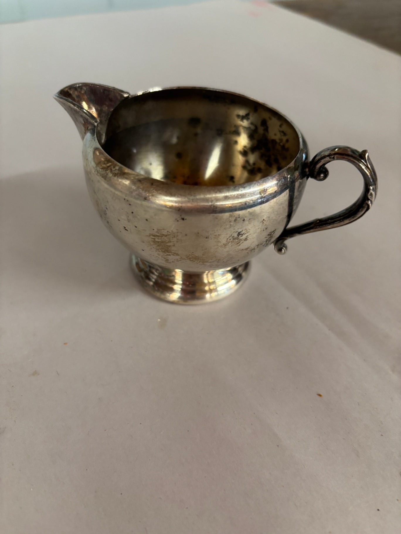 Silver Plated Creamer