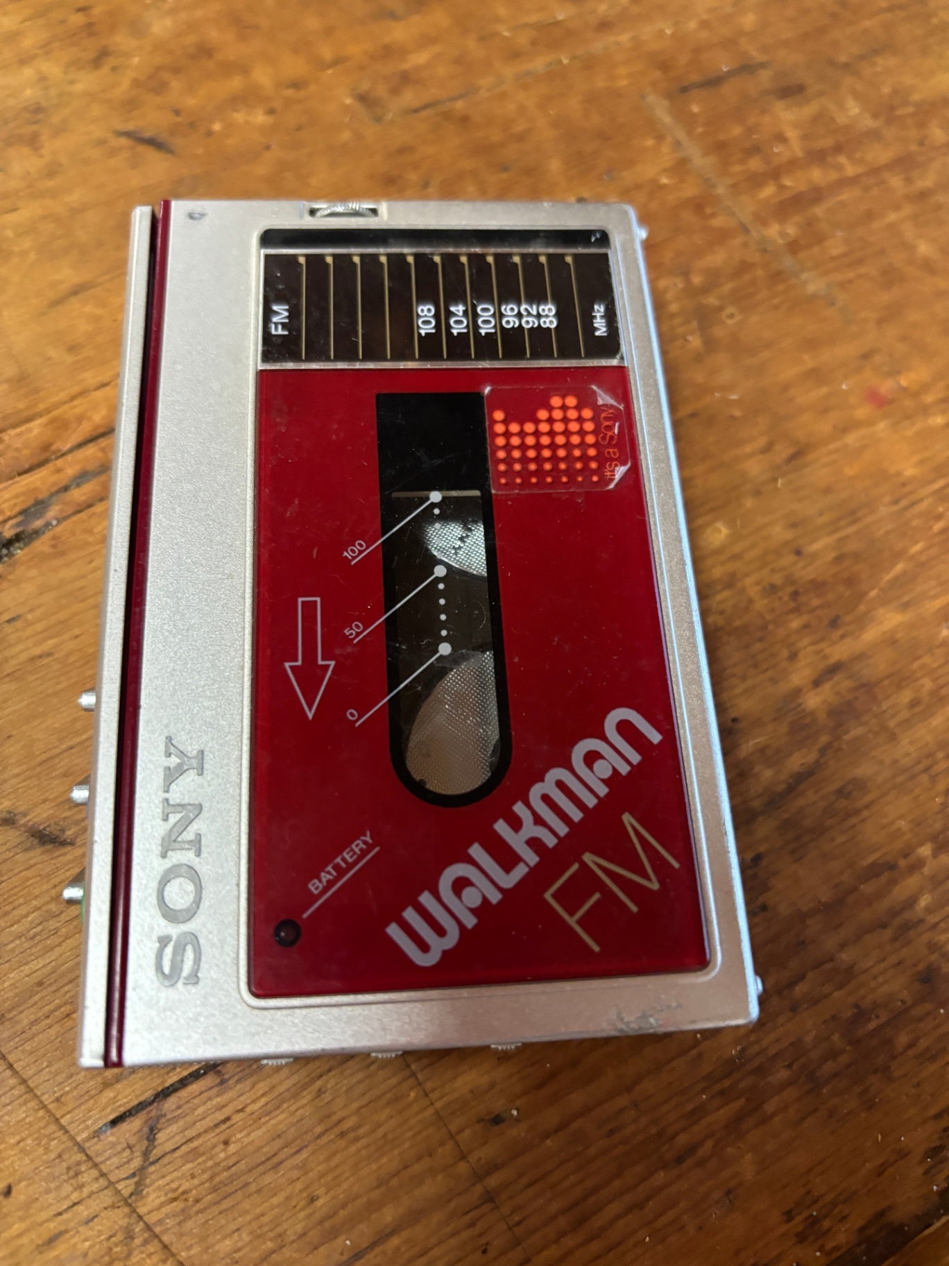 AM/FM Cassette Walkman