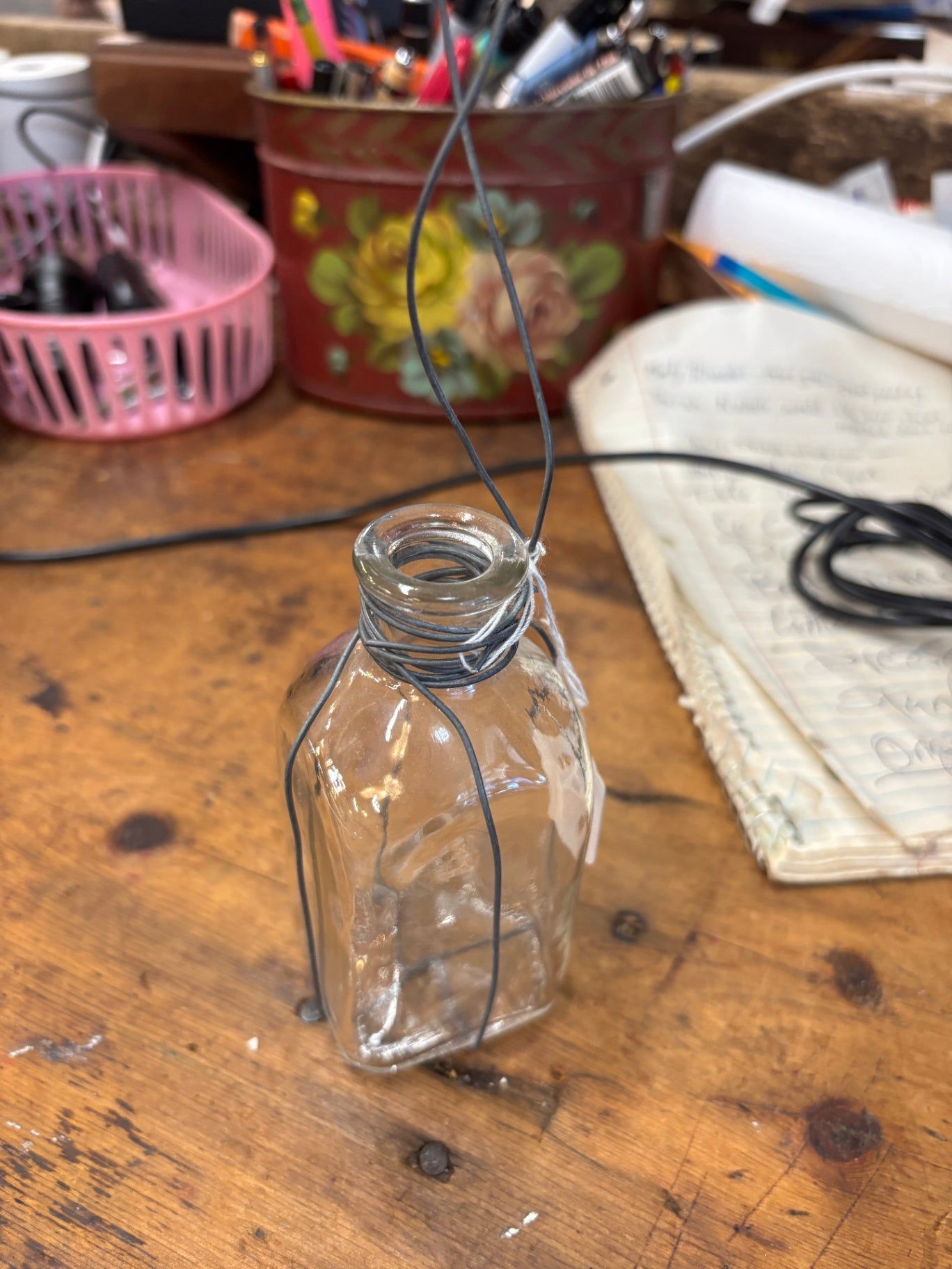 Tiny Hanging Vase