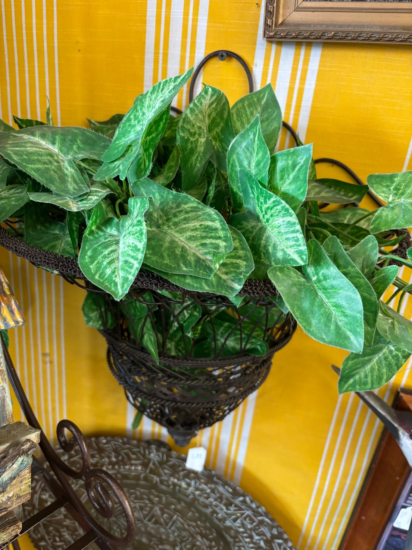 Basket with Flowers