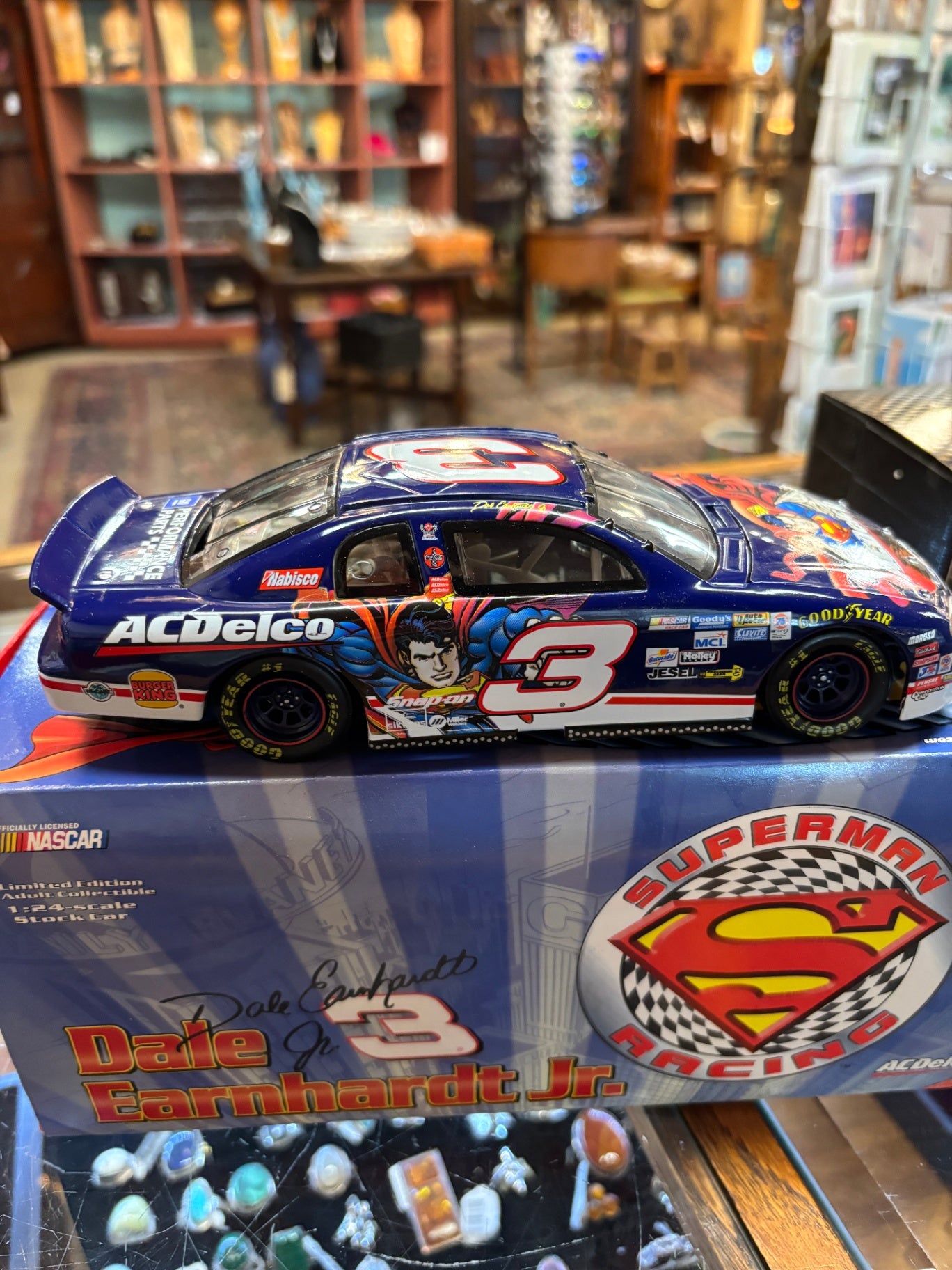 #3 ACDelco Superman Chevrolet Monte Carlo driven by Dale Earnhardt Jr