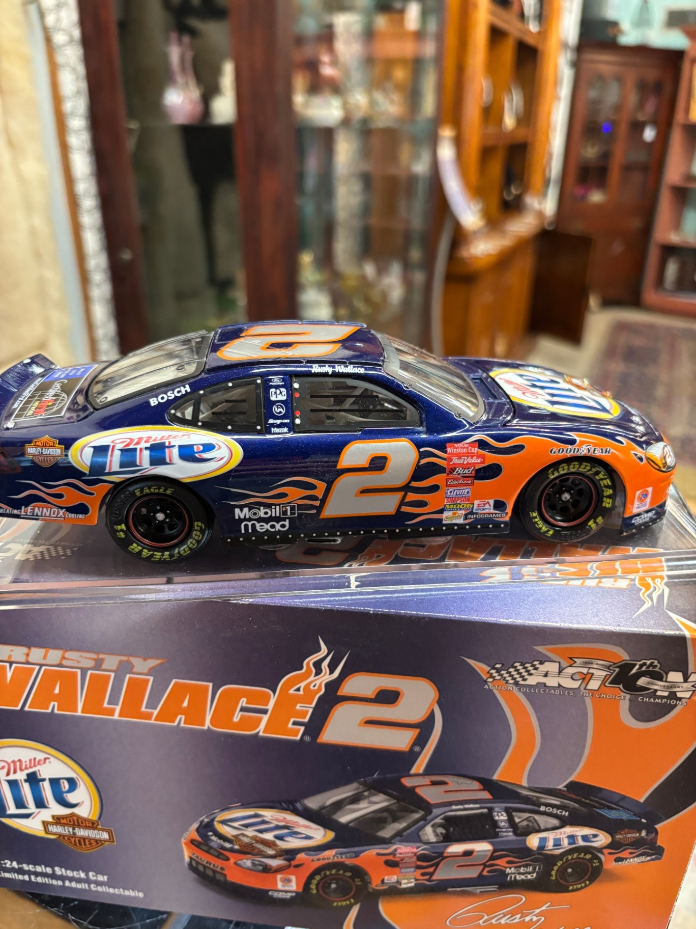  2002 Rusty Wallace #2 Miller Lite/Harley-Davidson