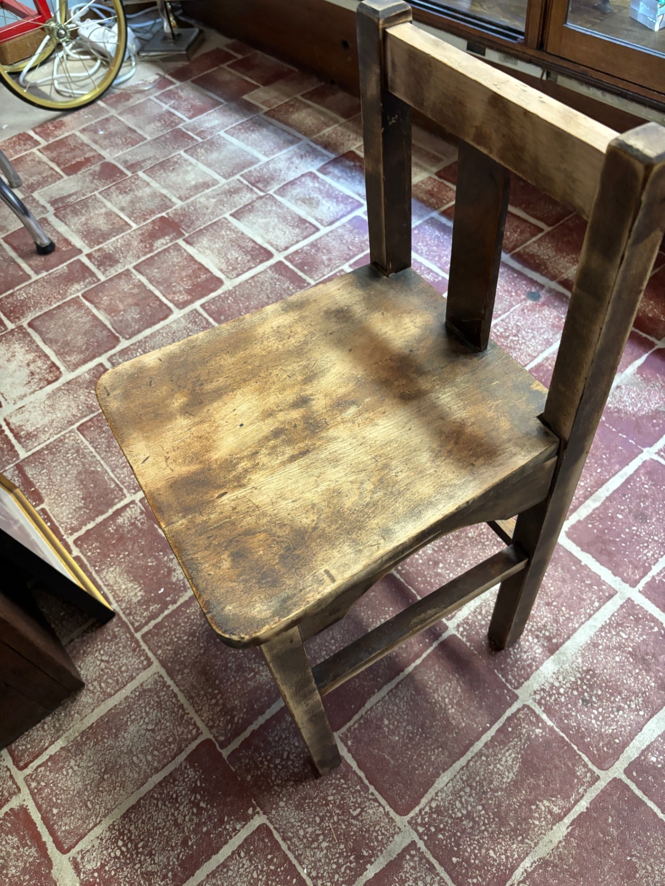 Vitage Plant Stand Chair