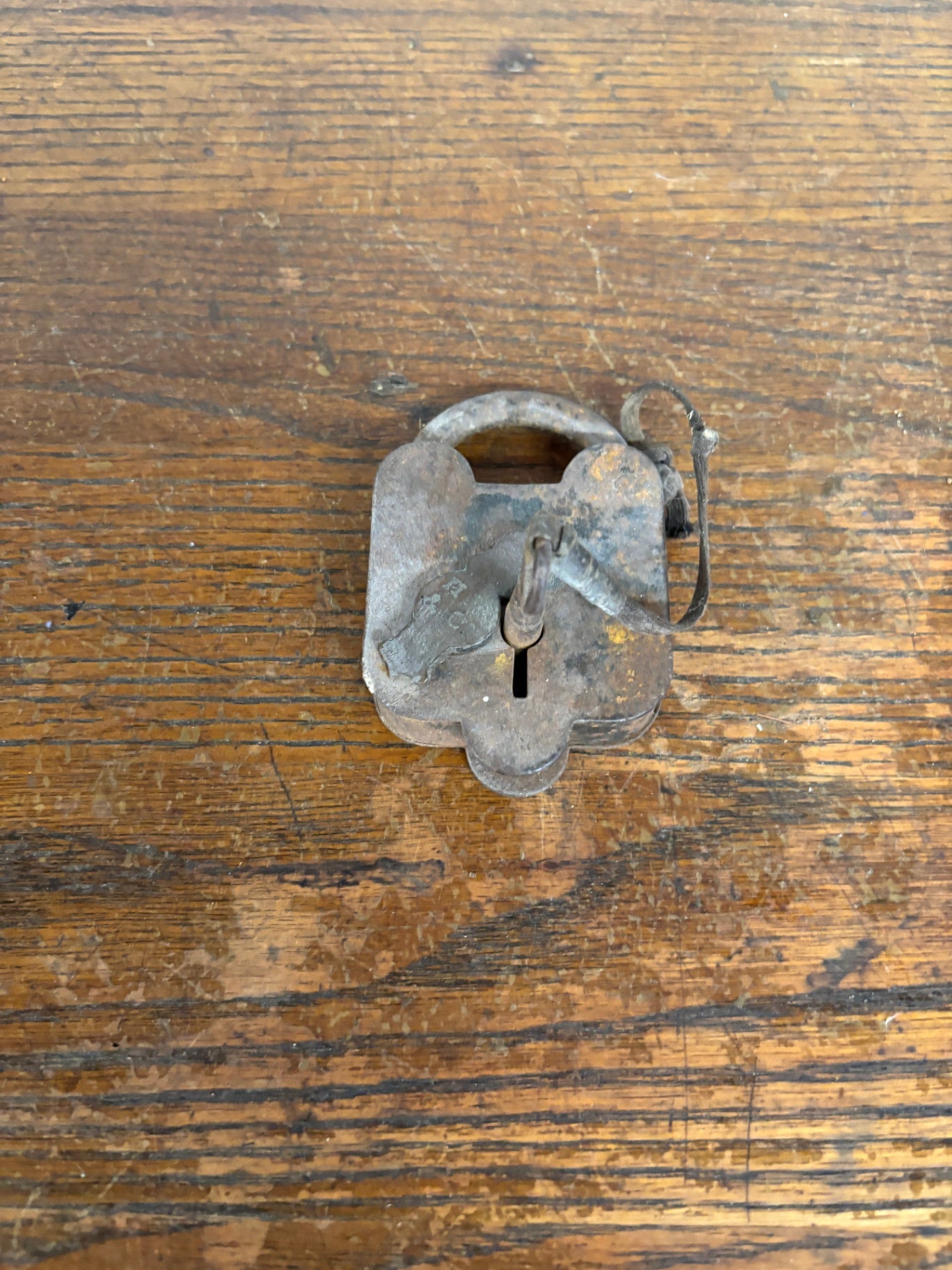 Antique Iron Padlock