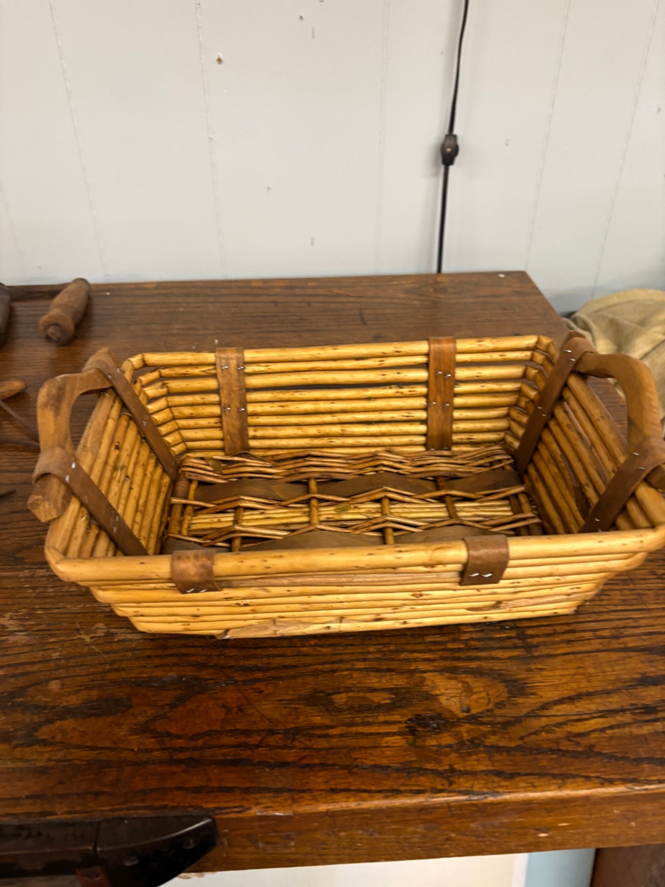 Wicket And Wood Basket