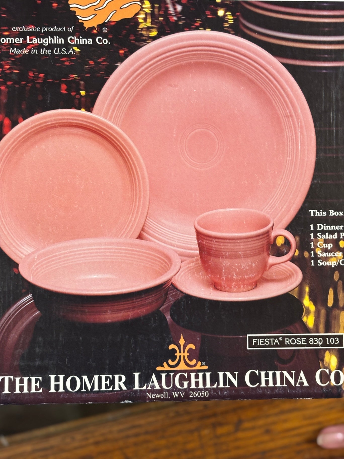 Fiesta Ware 5 Pieces