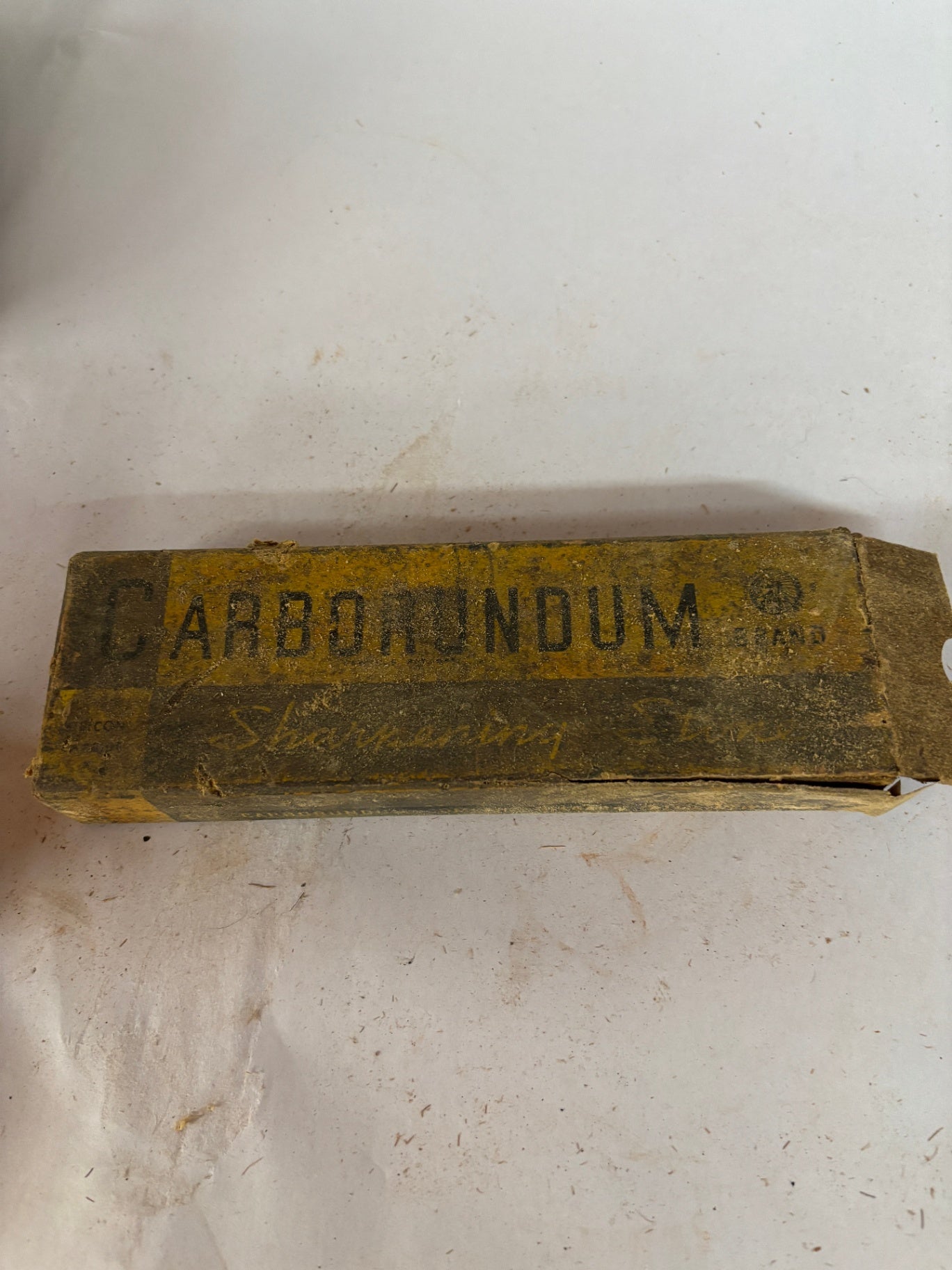  Carborundum Brand Sharpening Stone