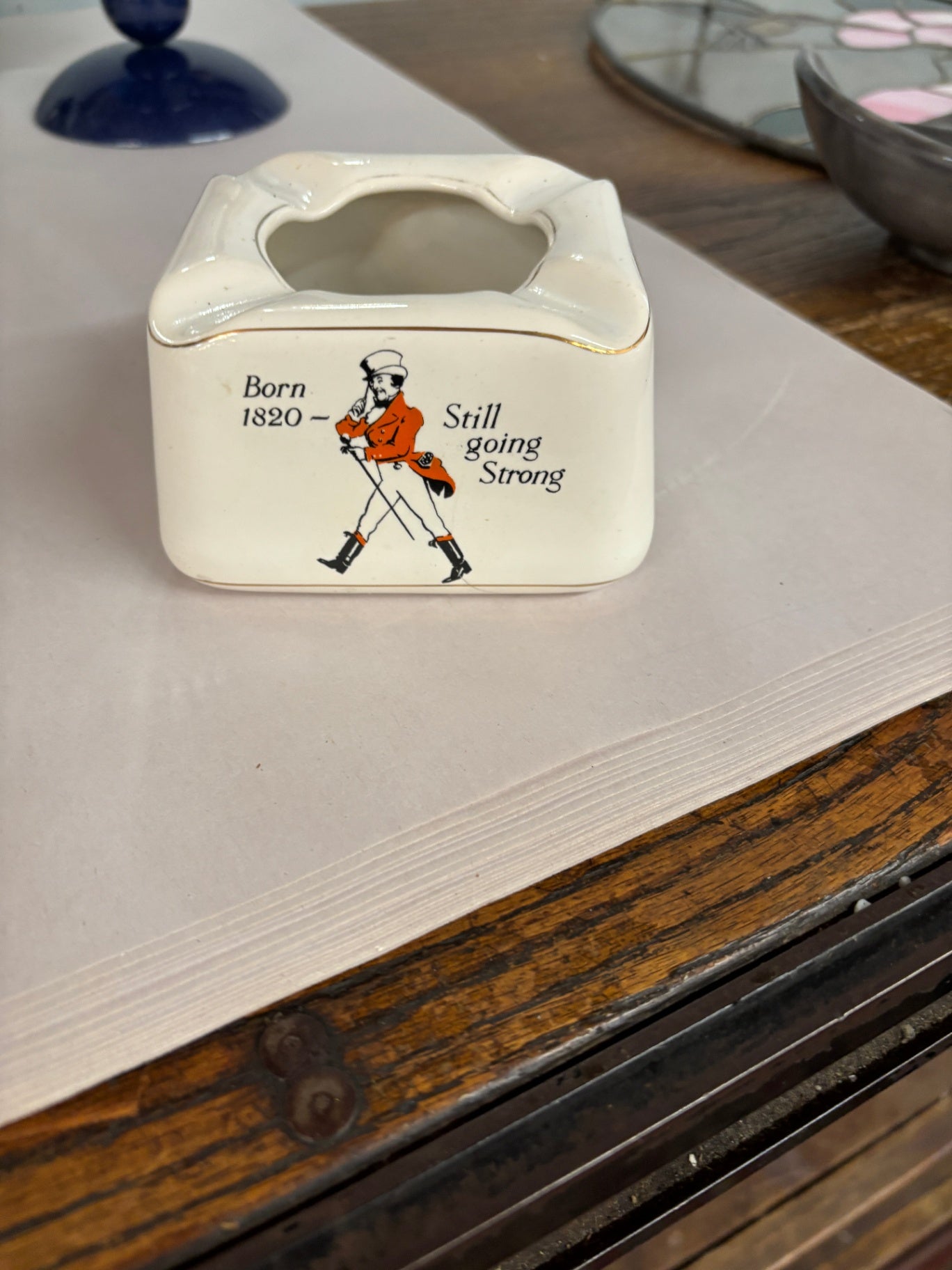Johnnie Walker Scotch Whisky Ashtray