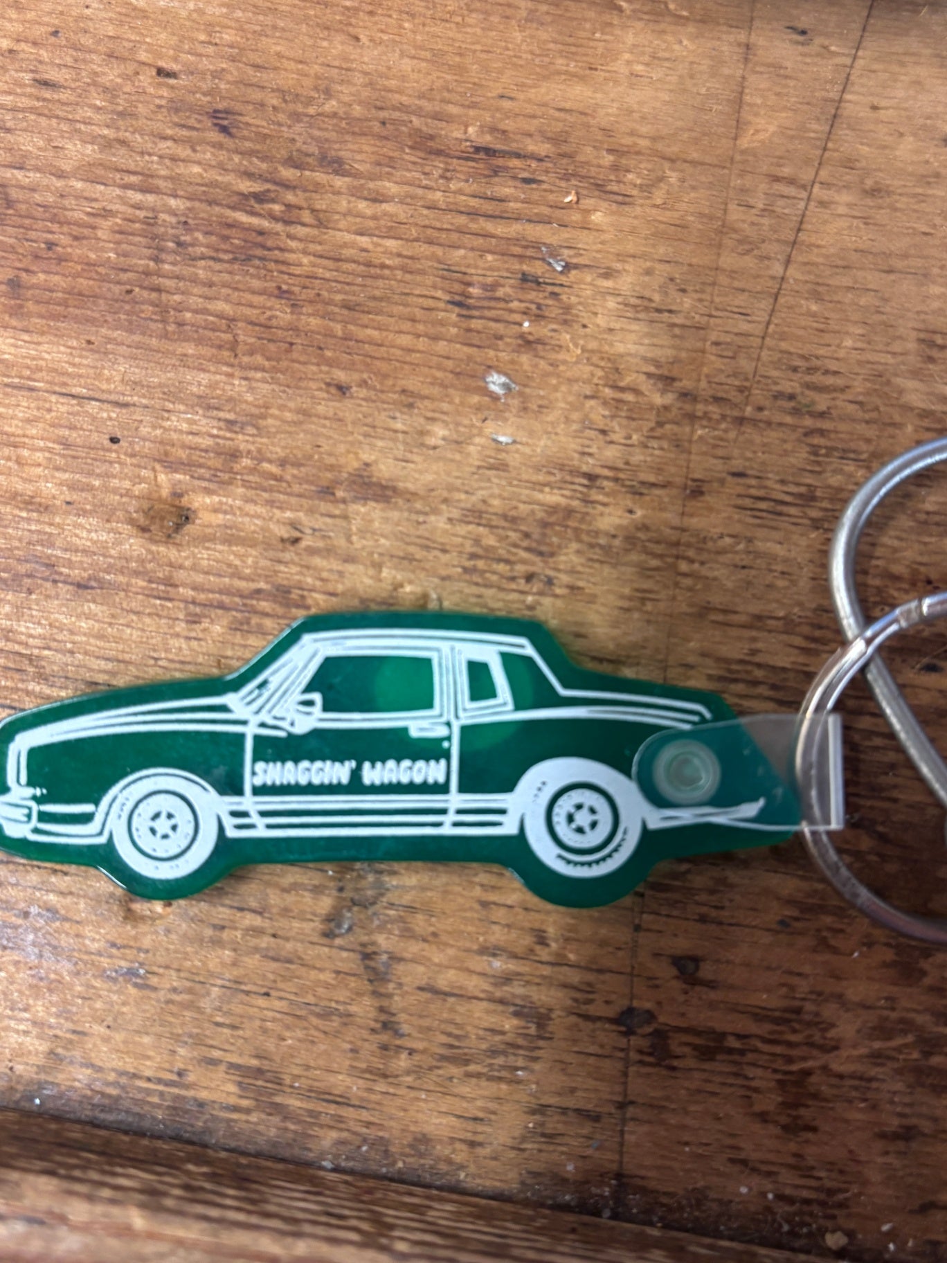 Shaggin' Wagon Keychain