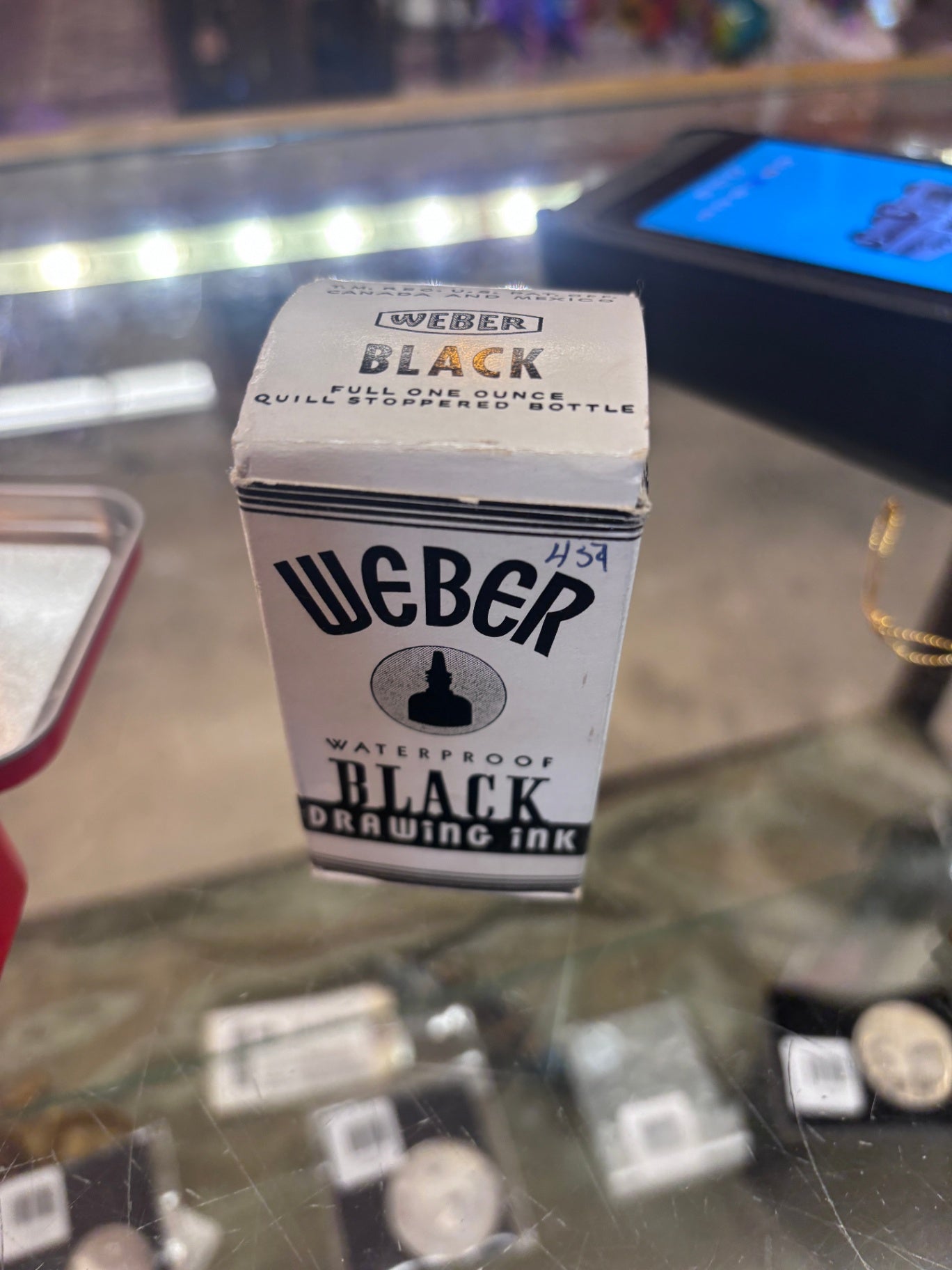 Weber Waterproof Black Drawing Ink