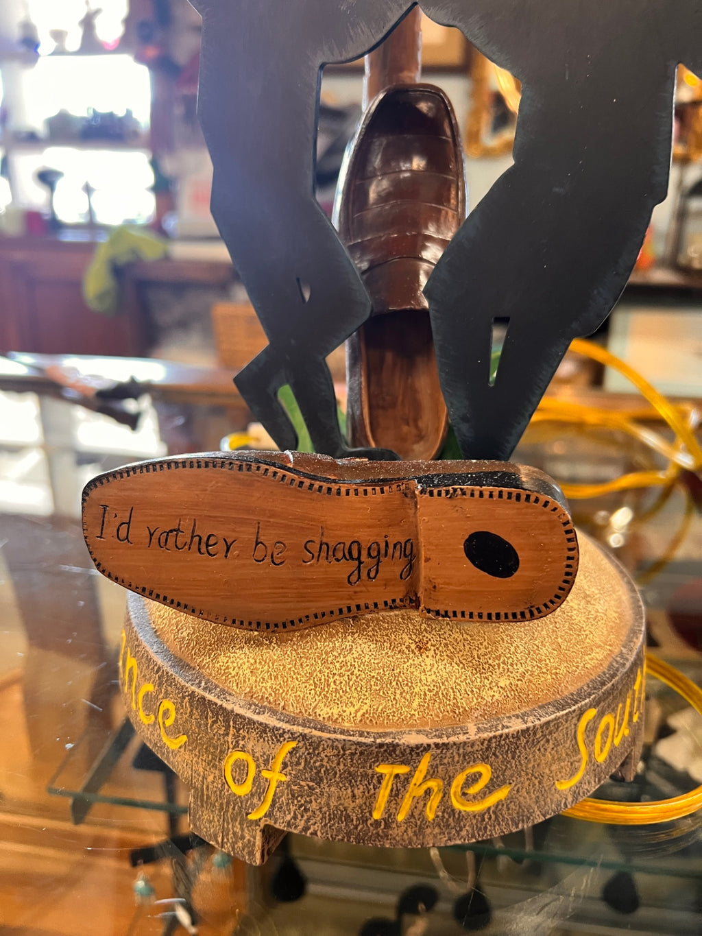 I'd Rather Be Shagging "Dance Of The South" Lamp